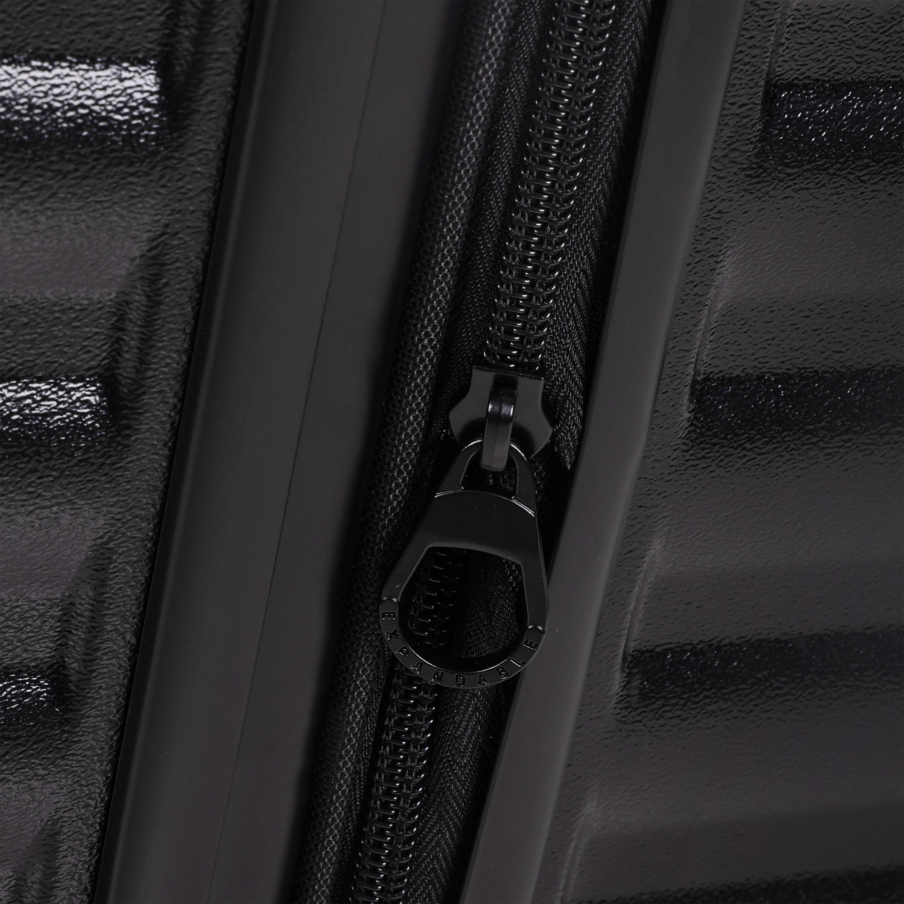 Track Set of 3 ABS Hardcase 4-Wheeler Spinner Trolley Bag with Combination Lock | 4013/3P-travel-luggagesandbags-luggage-image-10