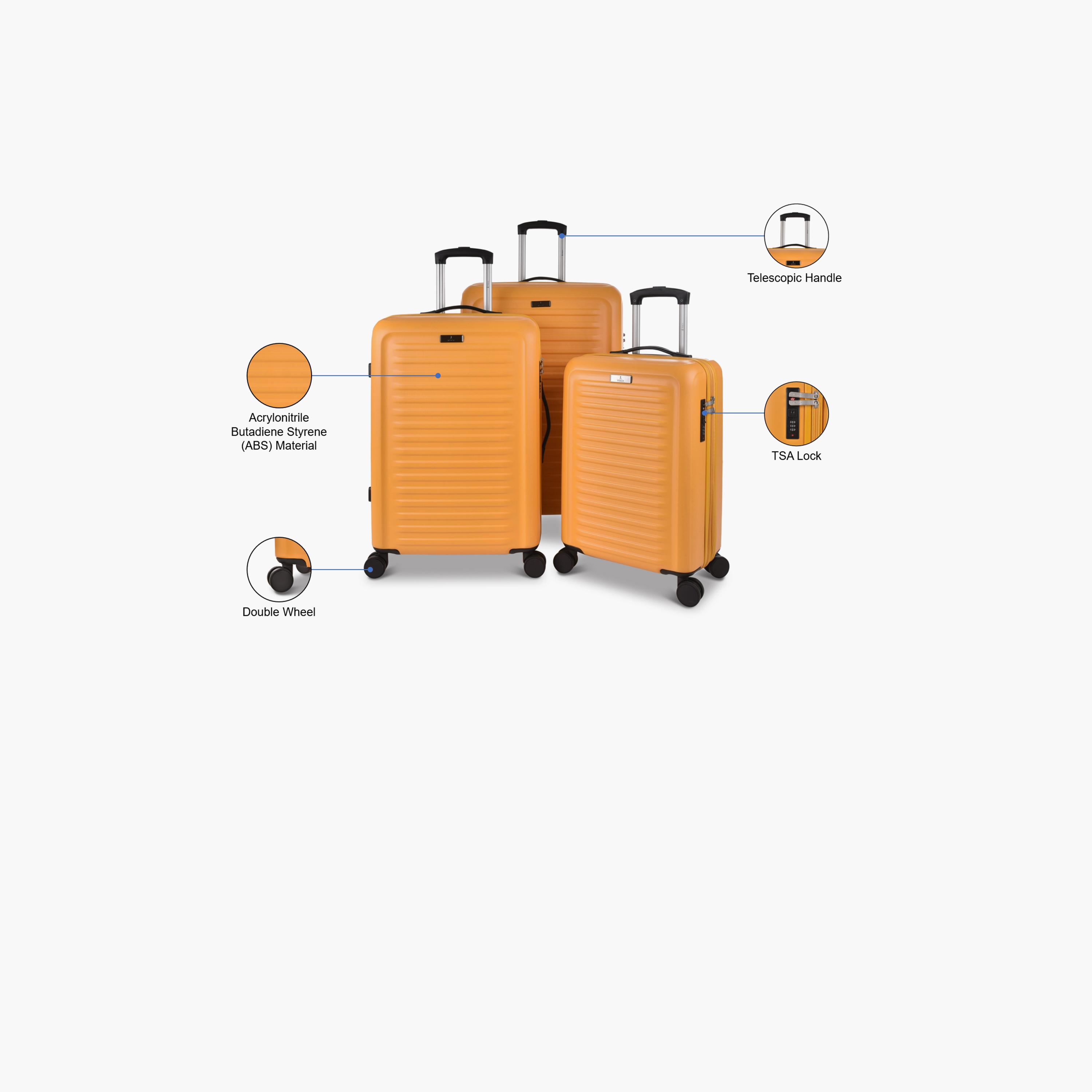 Track Set of 3 ABS Hardcase 4-Wheeler Spinner Trolley Bag with TSA Lock | 2418Y/3P-travel-luggagesandbags-luggage-image-2