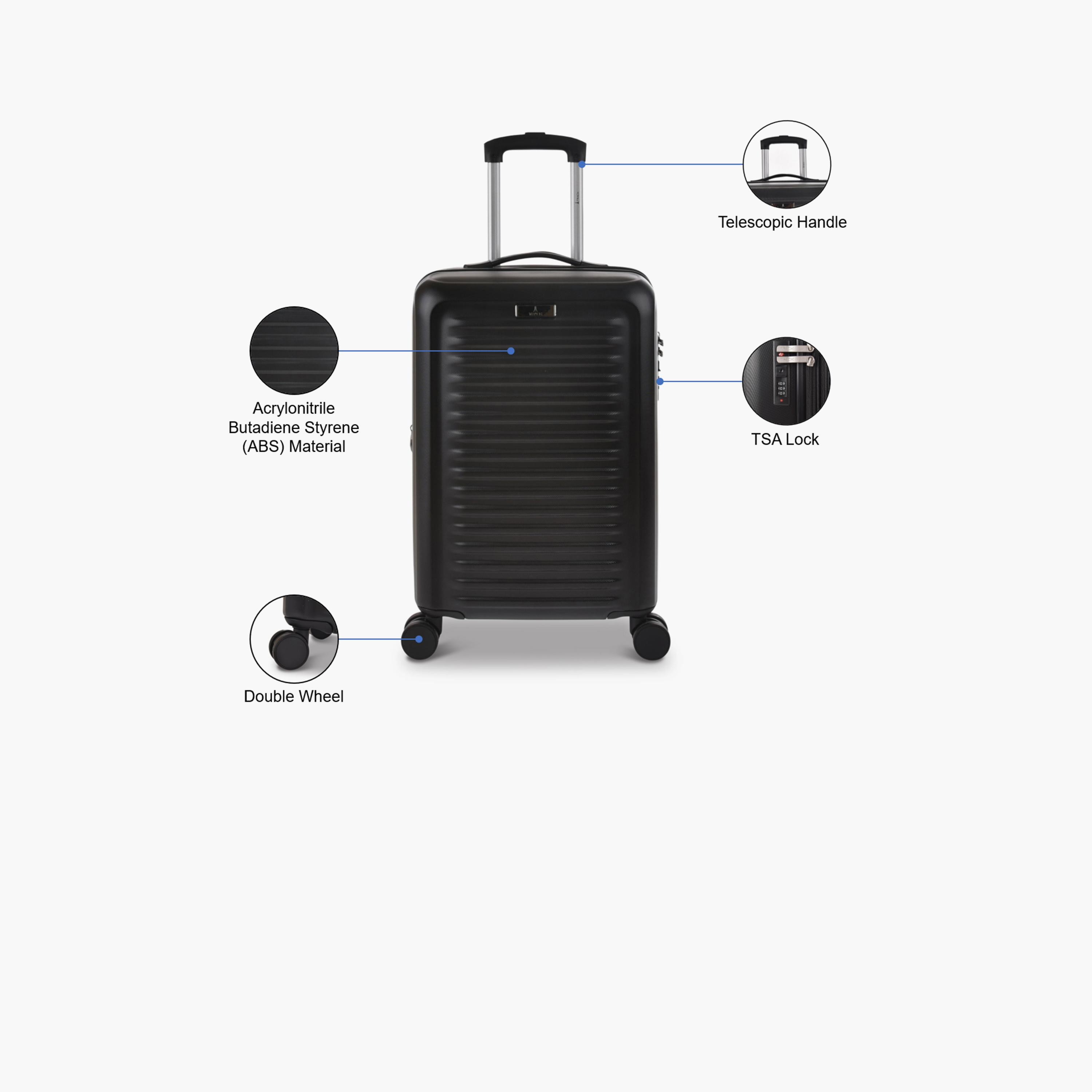 Track 50 CM Small Cabin ABS Hardcase 4-Wheeler Spinner Trolley Bag with TSA Lock | 2418Y-20-travel-luggagesandbags-luggage-image-3