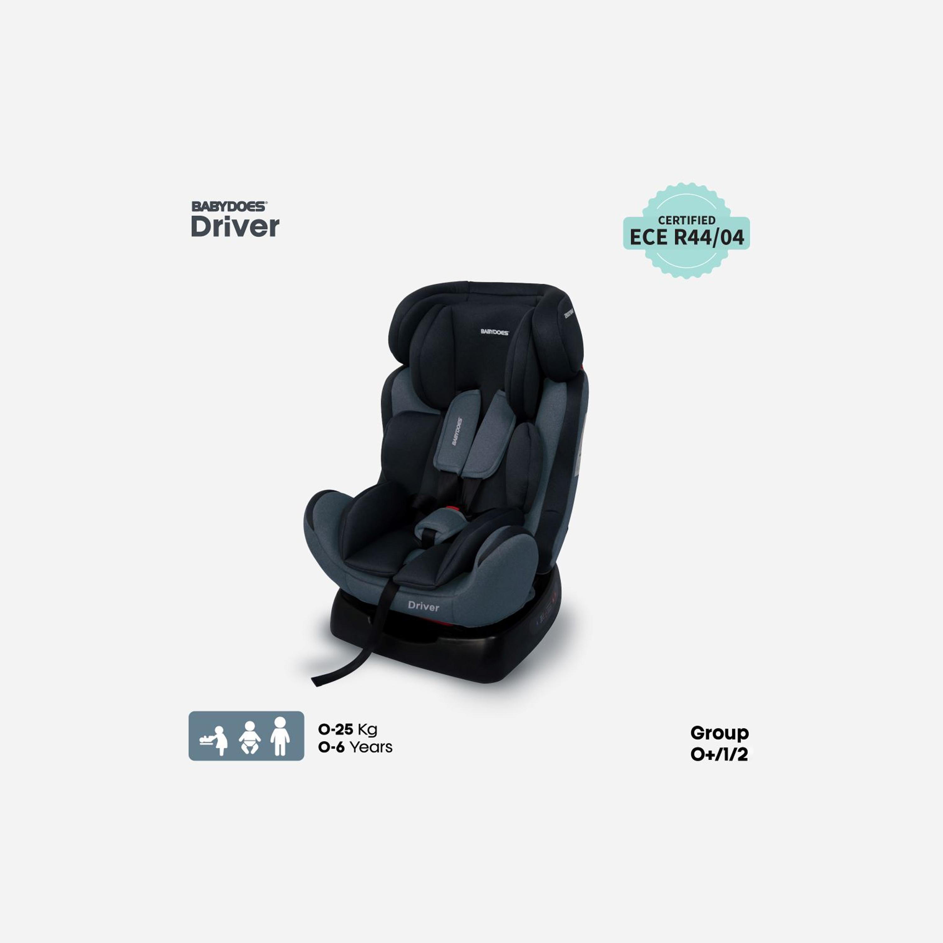 Babydoes DRIVER Travel Car Seat - 0-6 Years-baby-gear-carseats-image-1