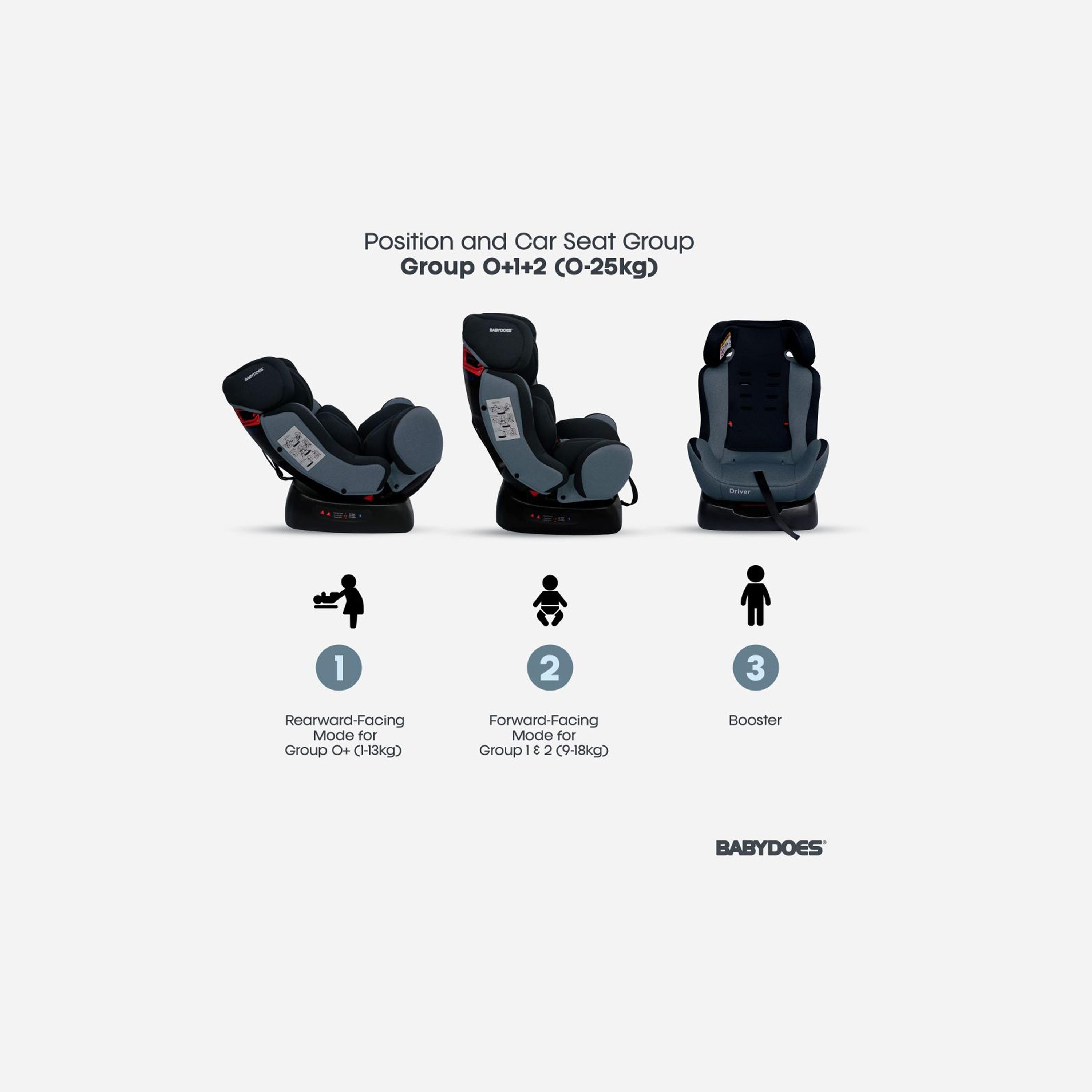 Babydoes DRIVER Travel Car Seat - 0-6 Years-baby-gear-carseats-image-4