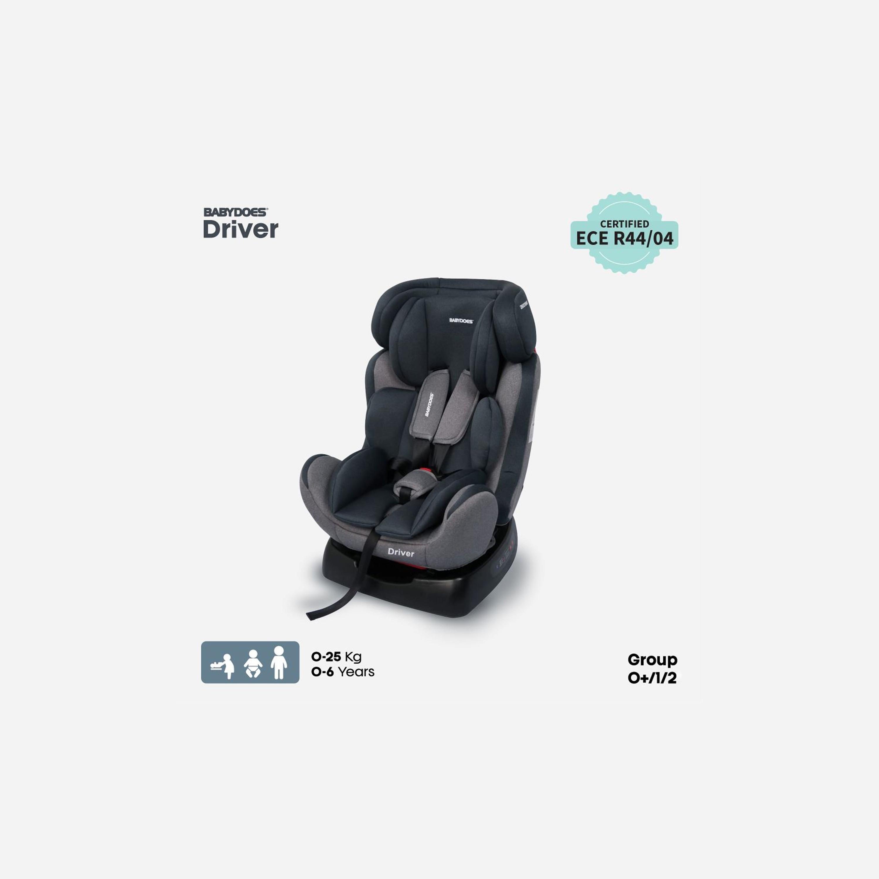 Babydoes DRIVER Travel Car Seat - 0-6 Years-baby-gear-carseats-image-1