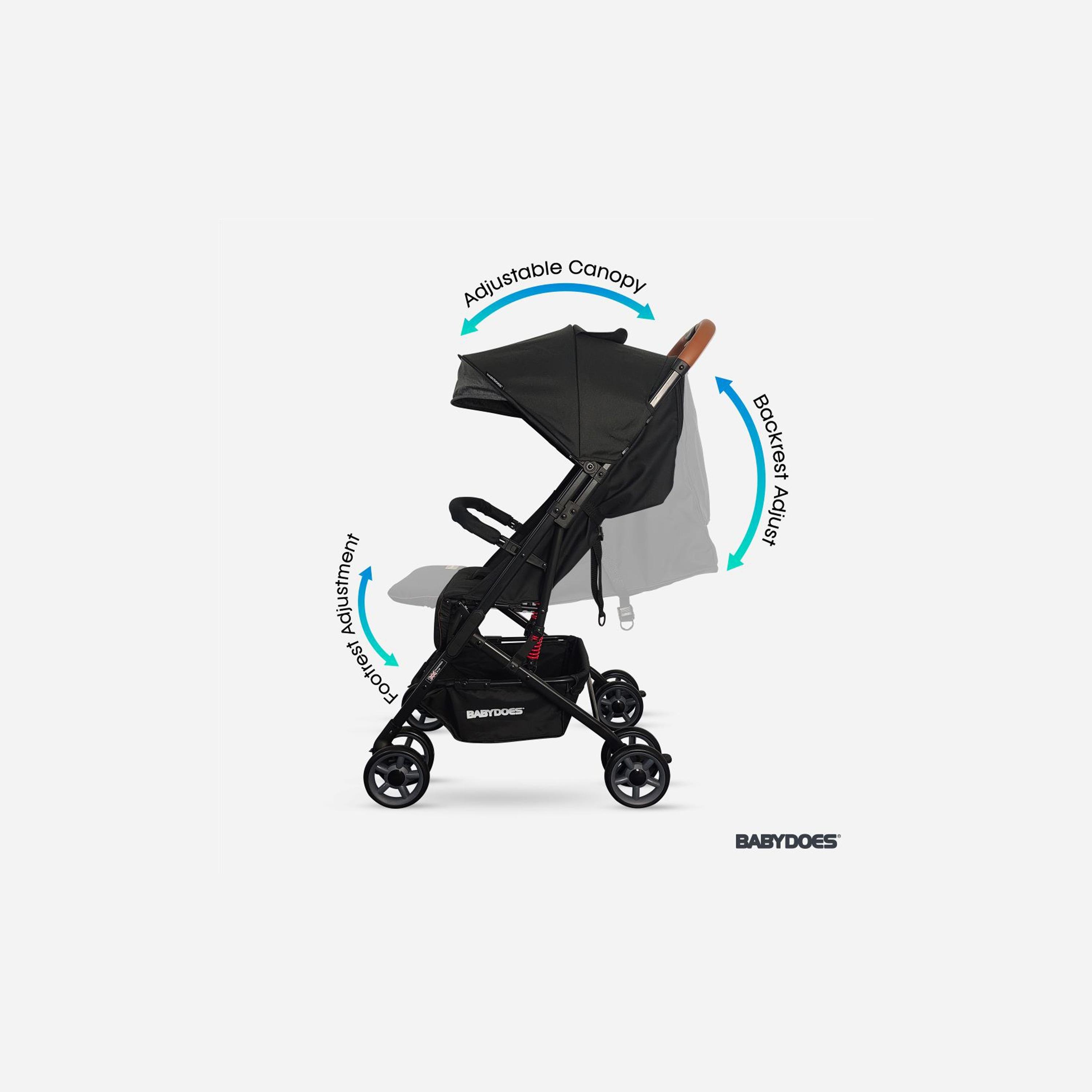 Babydoes OLLA CX One Hand Fold Stroller - 0-4 Years-baby-gear-strollersandprams-strollers-image-3