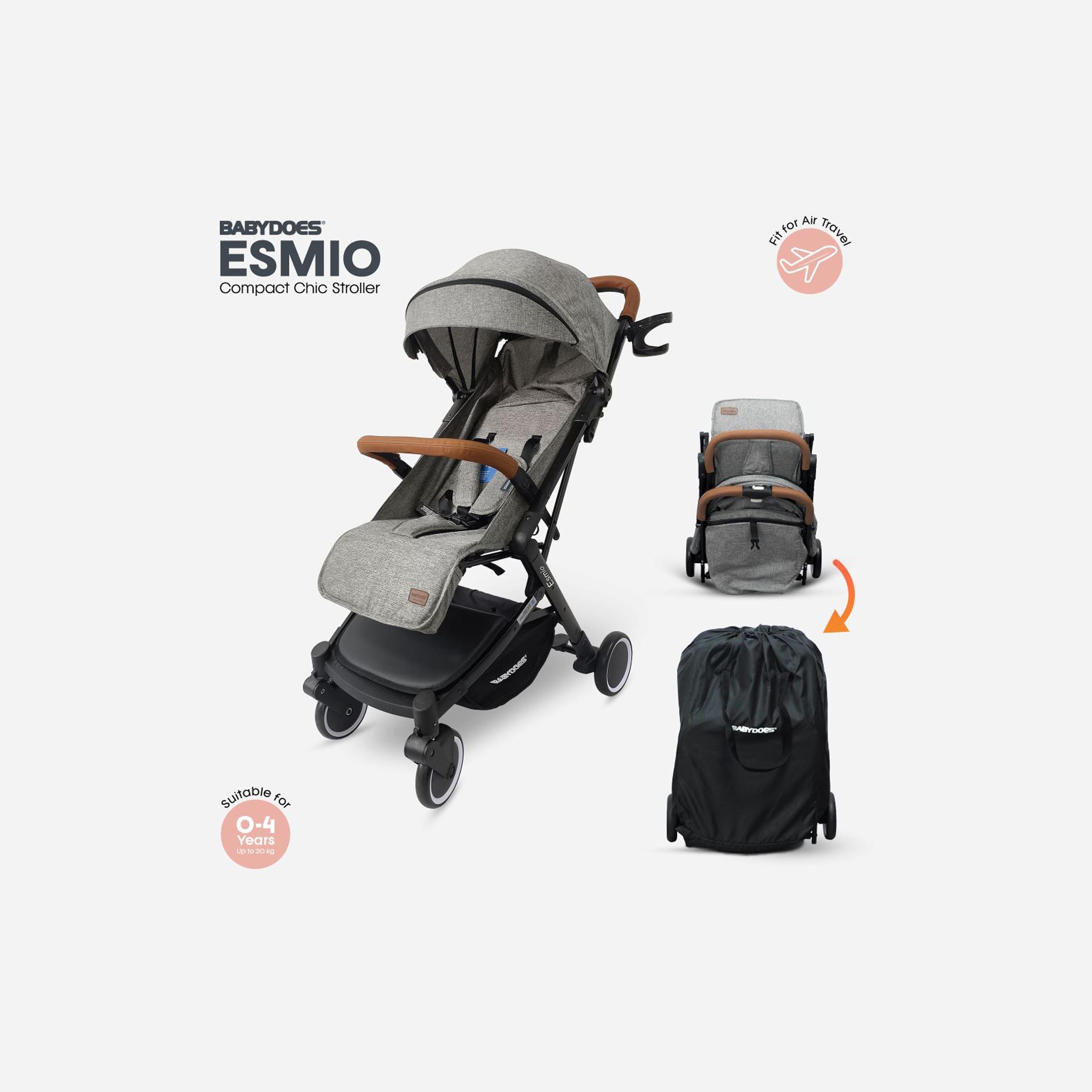 Babydoes ESMIO Travel Lite Shock Proof Stroller - 0-4 Years-baby-gear-strollersandprams-strollers-image-1