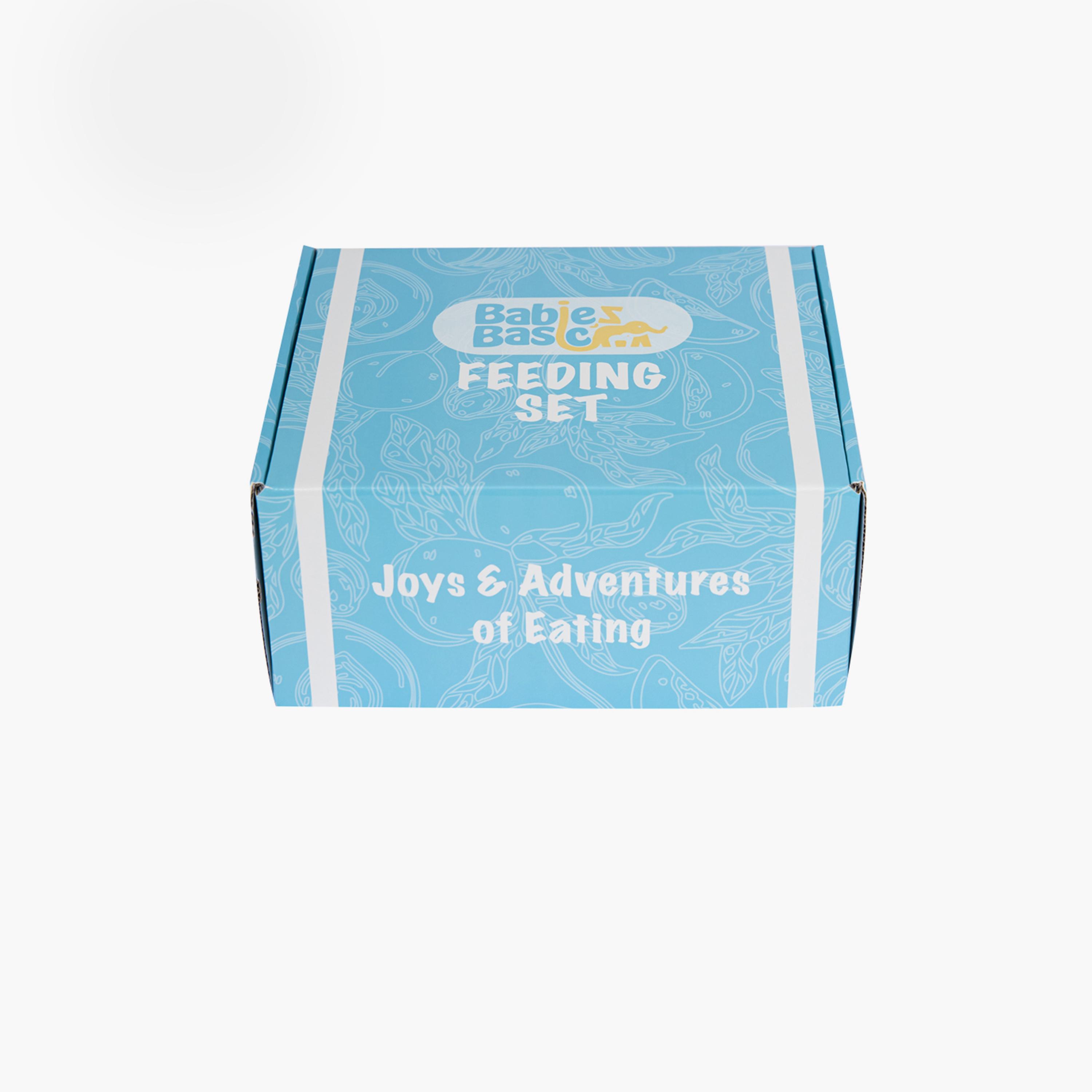 مجموعة التغذية الأساسية المصنوعة من السيليكون 6 قطع من بيبيز بيزك-baby-feeding-mealtimeessentials-image-3