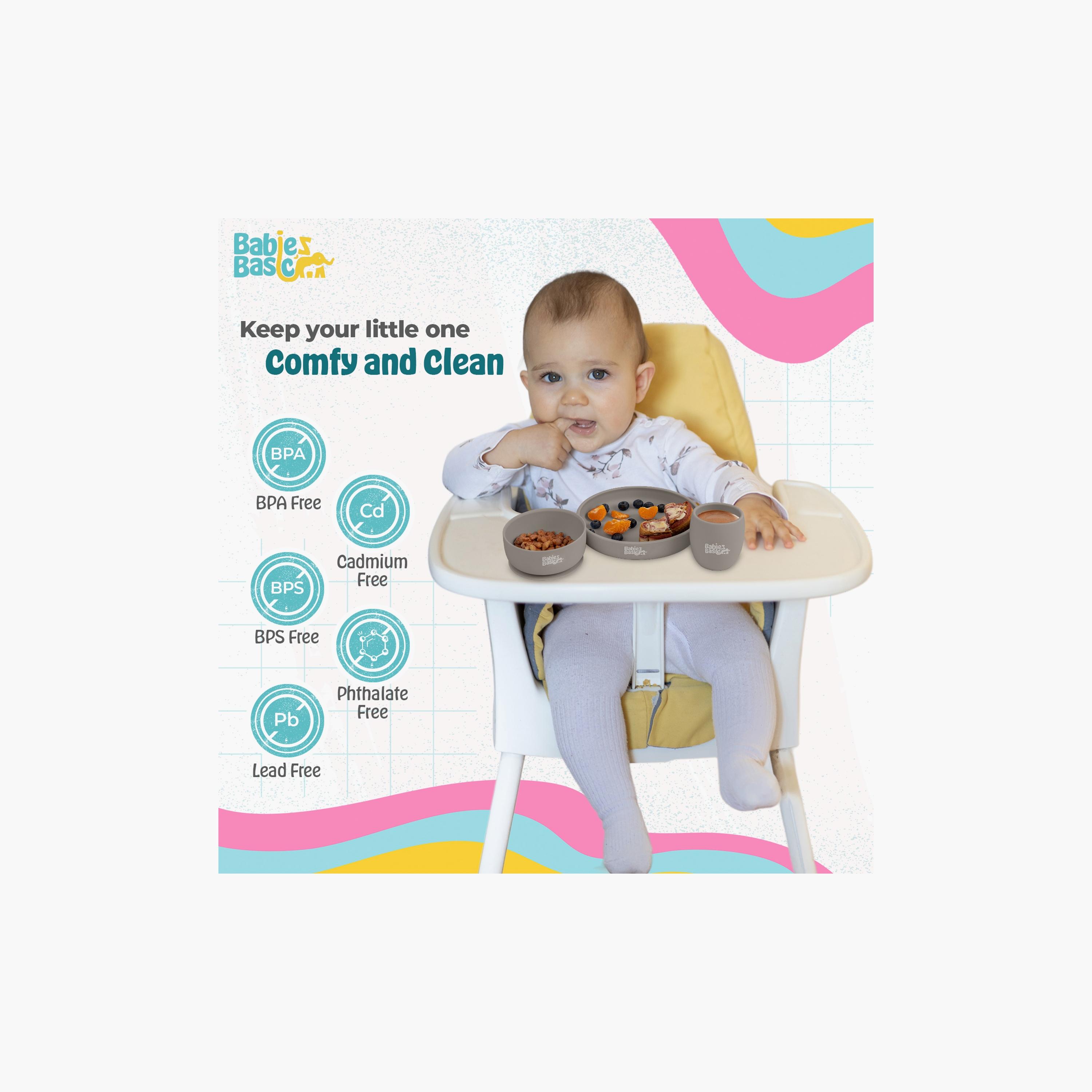 Babies Basic 5-Piece BPA Free Silicone Cutlery Set with Case-baby-feeding-mealtimeessentials-image-4