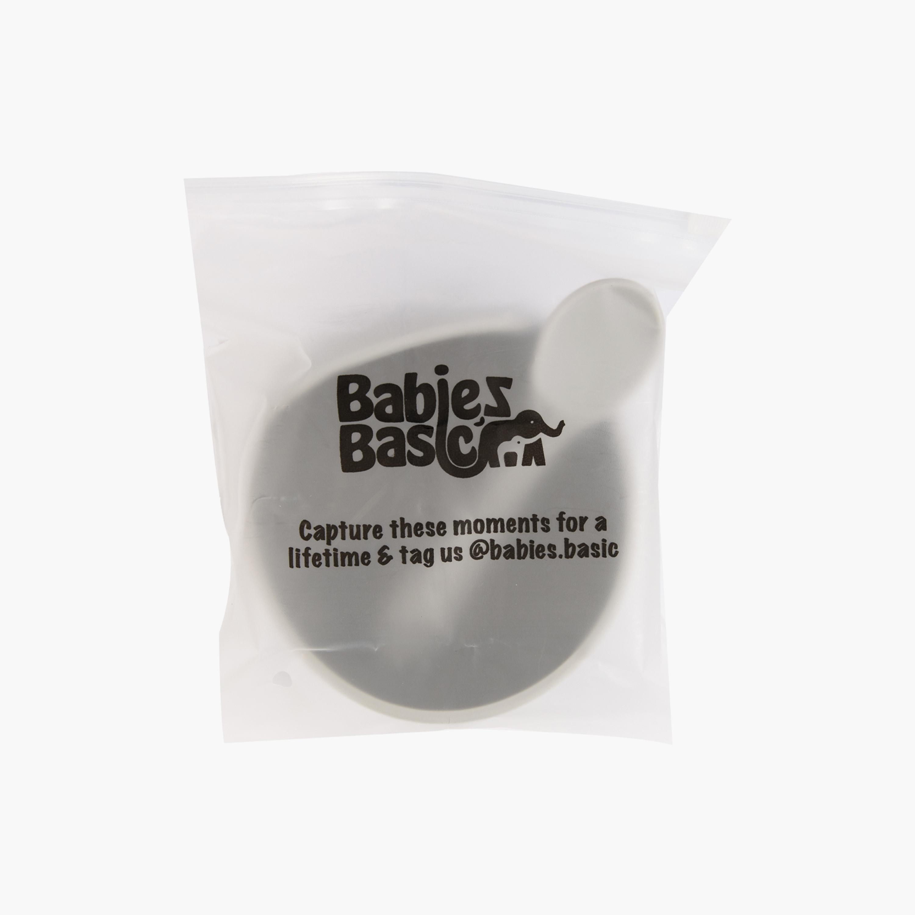 Babies Basic 2-Piece Silicone Suction Bowl & Spoon Feeding Set-baby-feeding-mealtimeessentials-image-4