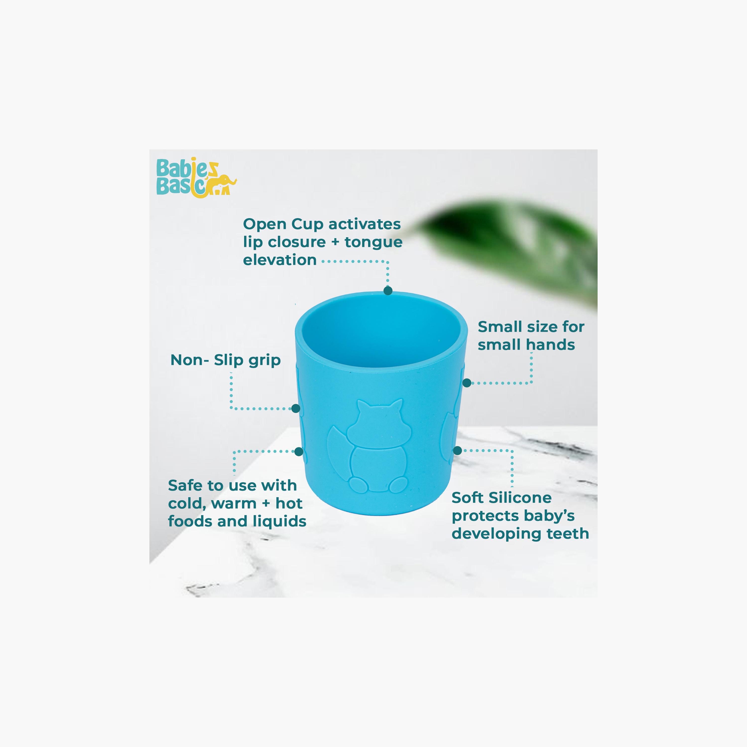 Babies Basic BPA Free Silicone Trainer Cup-baby-feeding-mealtimeessentials-image-2