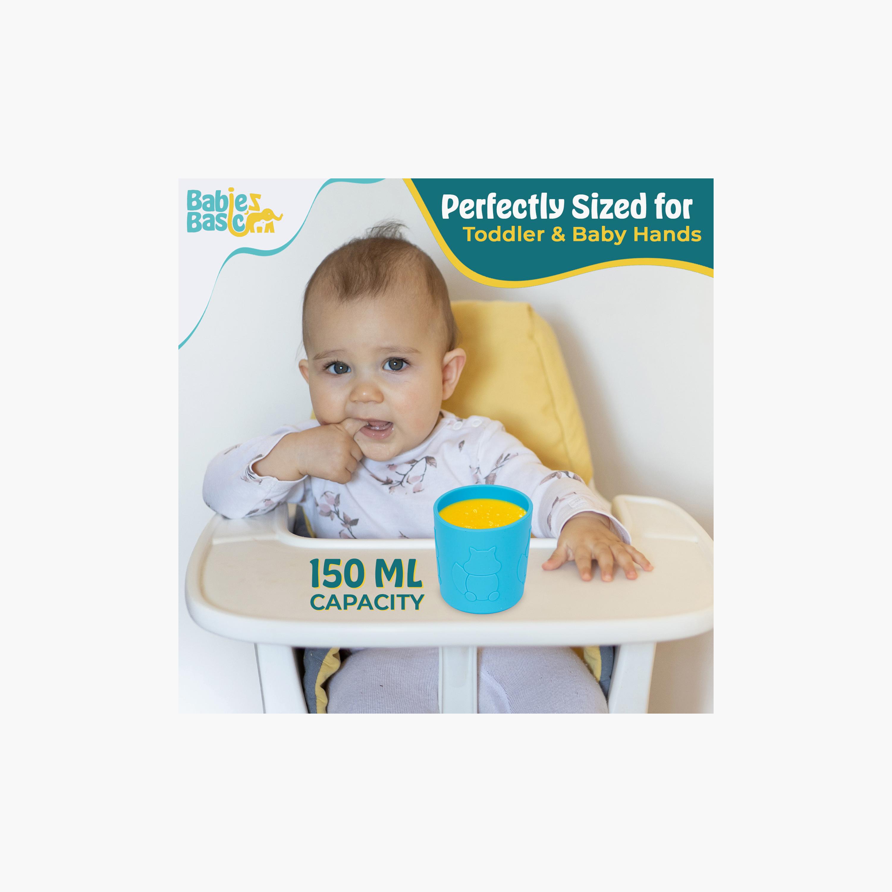 Babies Basic BPA Free Silicone Trainer Cup-baby-feeding-mealtimeessentials-image-3