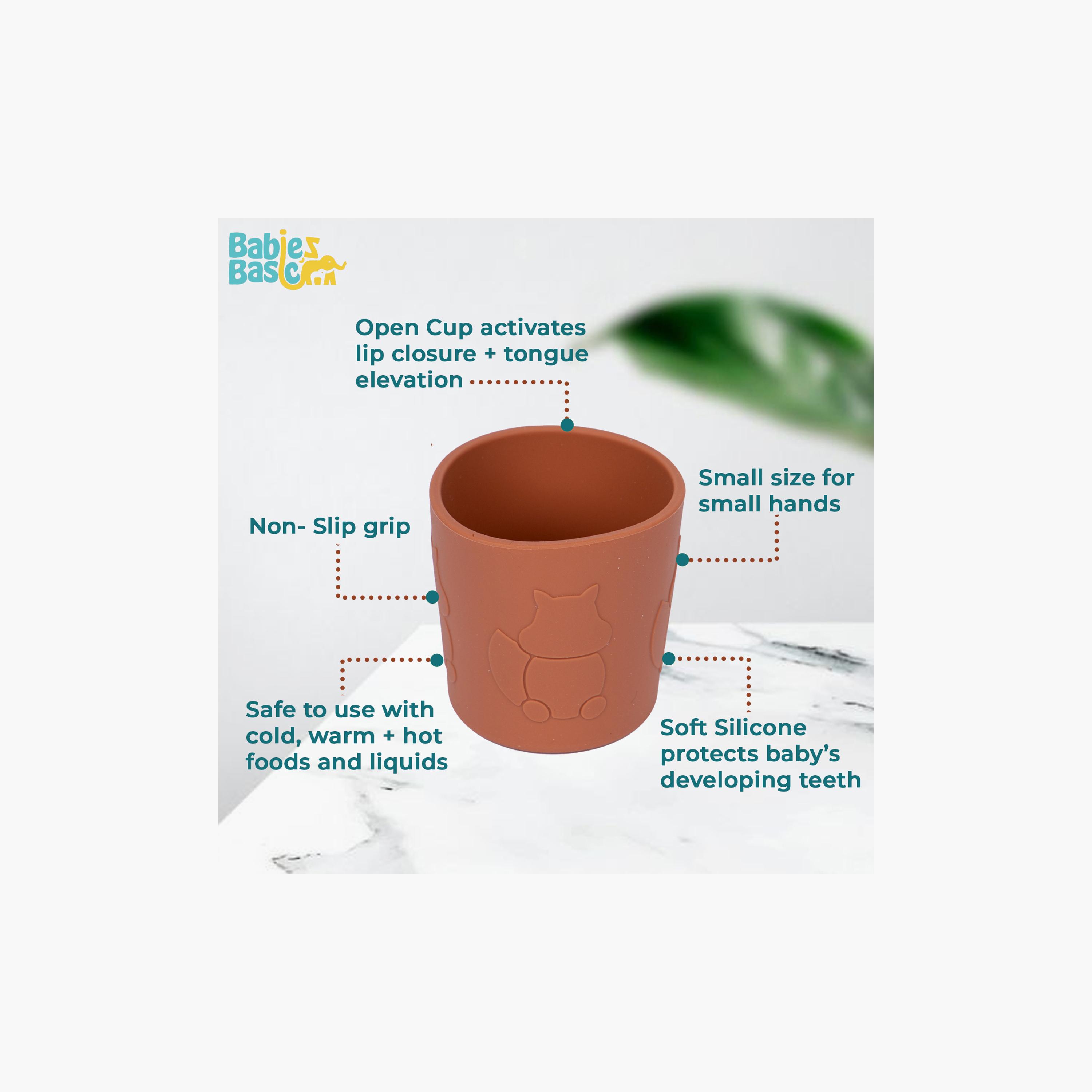 Babies Basic BPA Free Silicone Trainer Cup-baby-feeding-mealtimeessentials-image-2