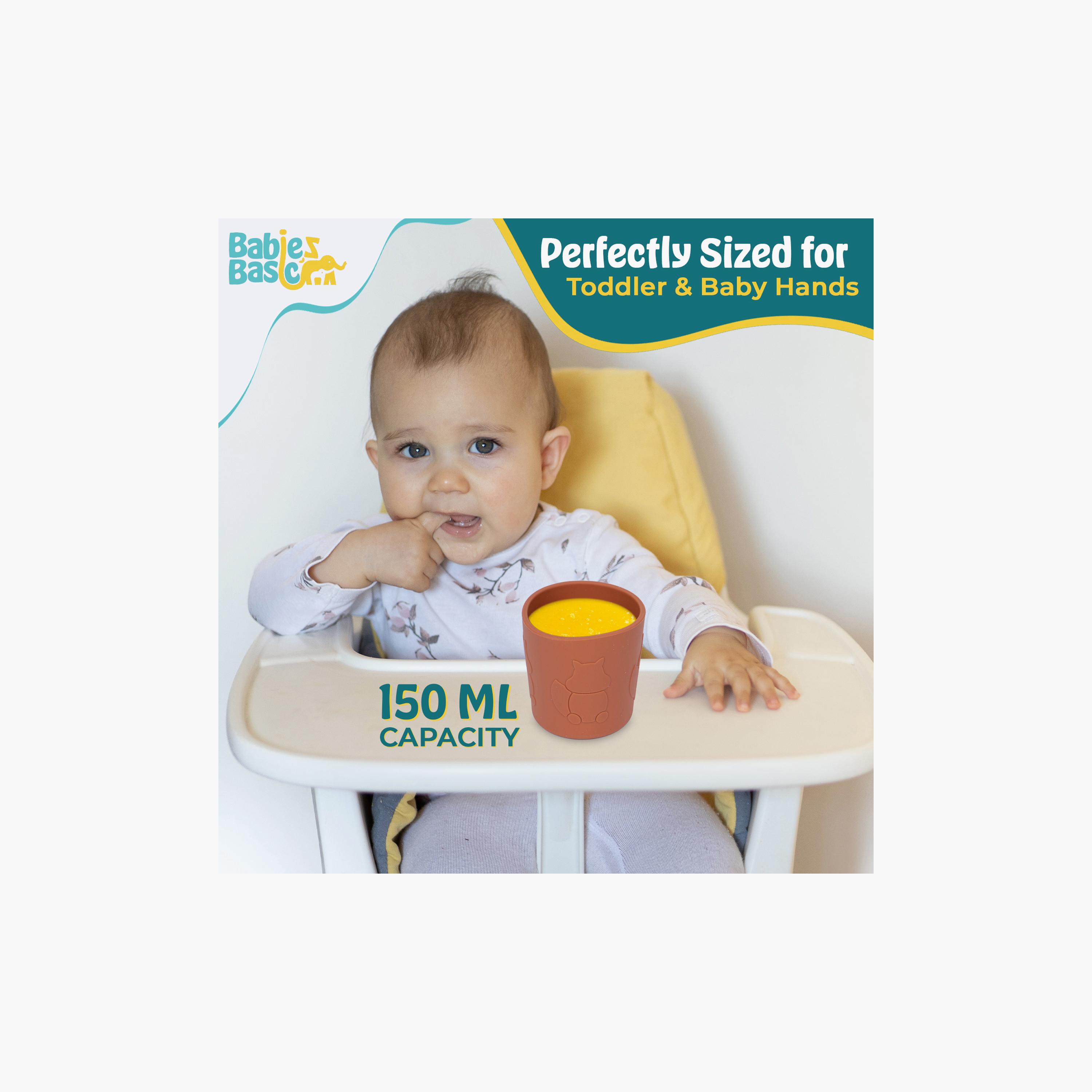 Babies Basic BPA Free Silicone Trainer Cup-baby-feeding-mealtimeessentials-image-3