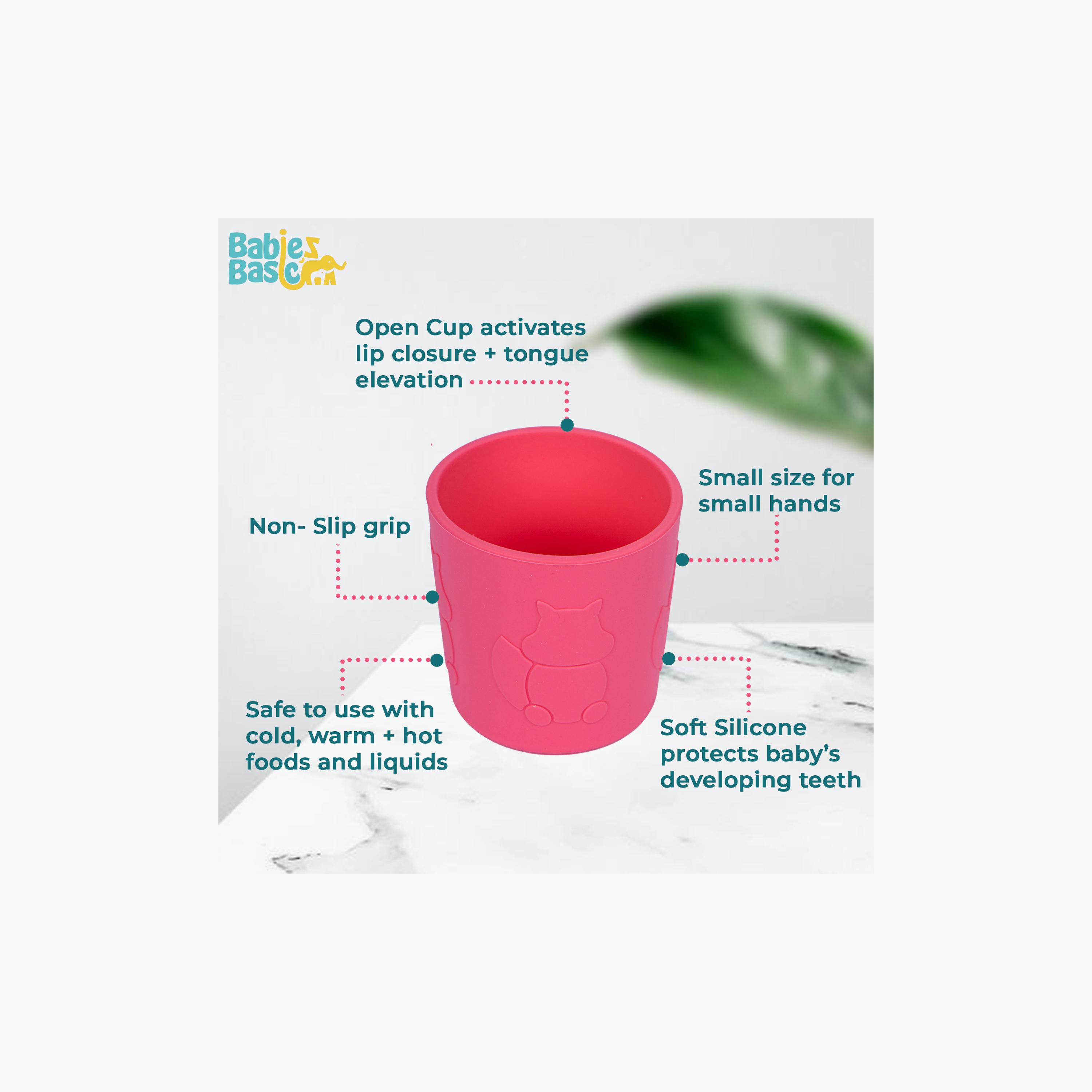 Babies Basic BPA Free Silicone Trainer Cup-baby-feeding-mealtimeessentials-image-2