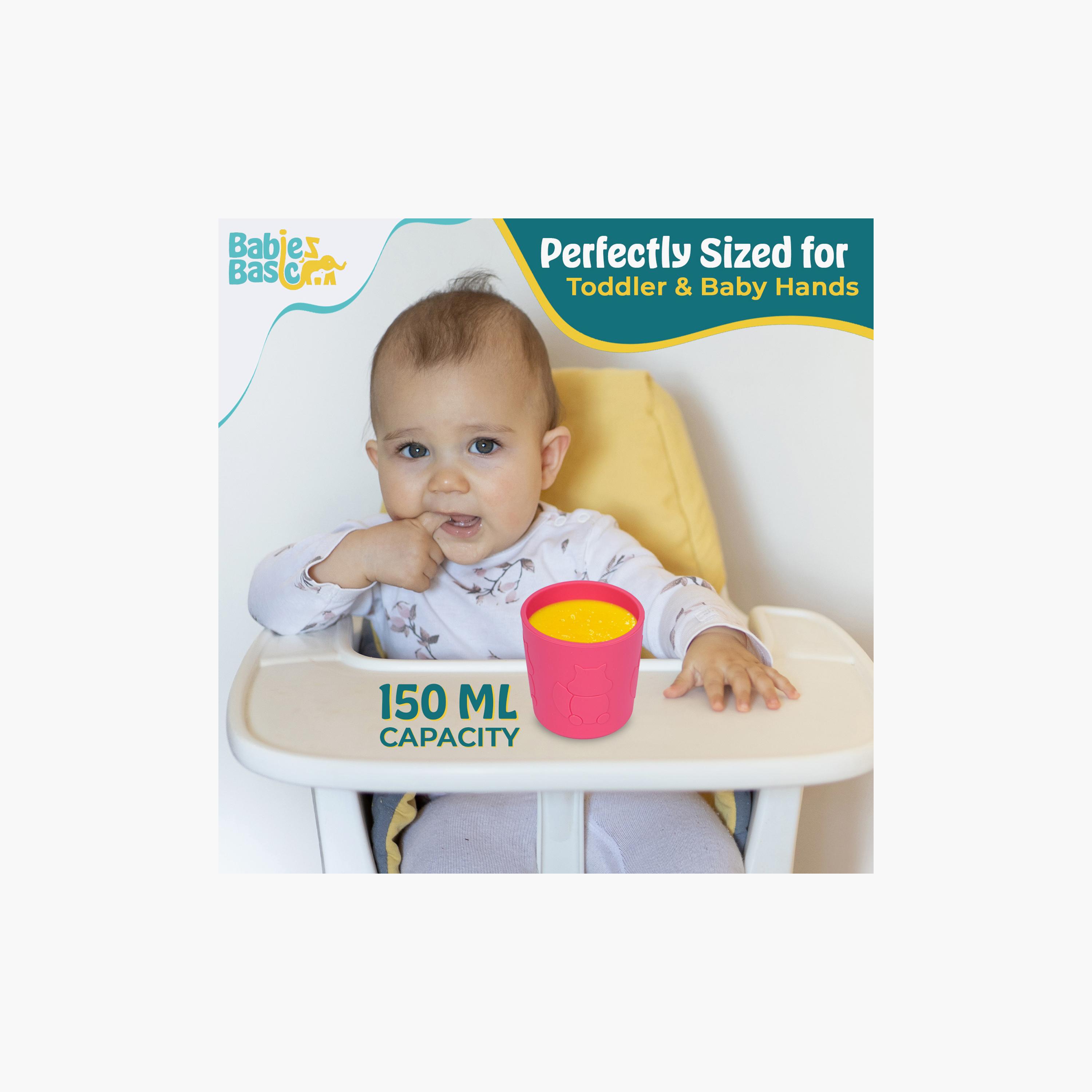 Babies Basic BPA Free Silicone Trainer Cup-baby-feeding-mealtimeessentials-image-3