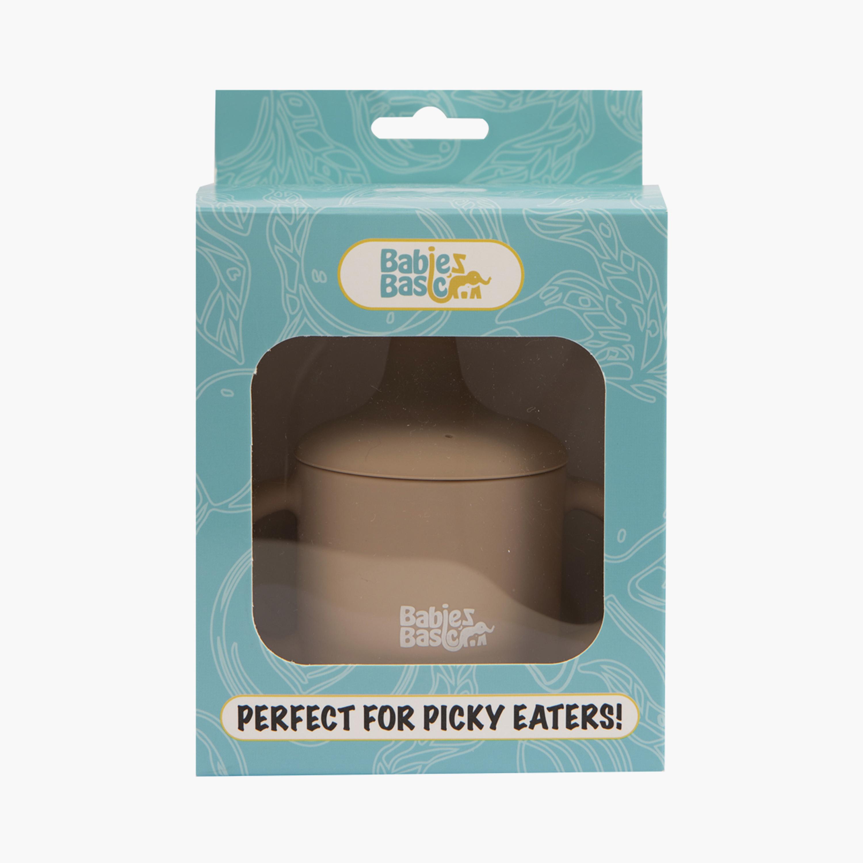 Babies Basic Stage 1 Silicone Trainer Cup with Handles-baby-feeding-mealtimeessentials-image-5