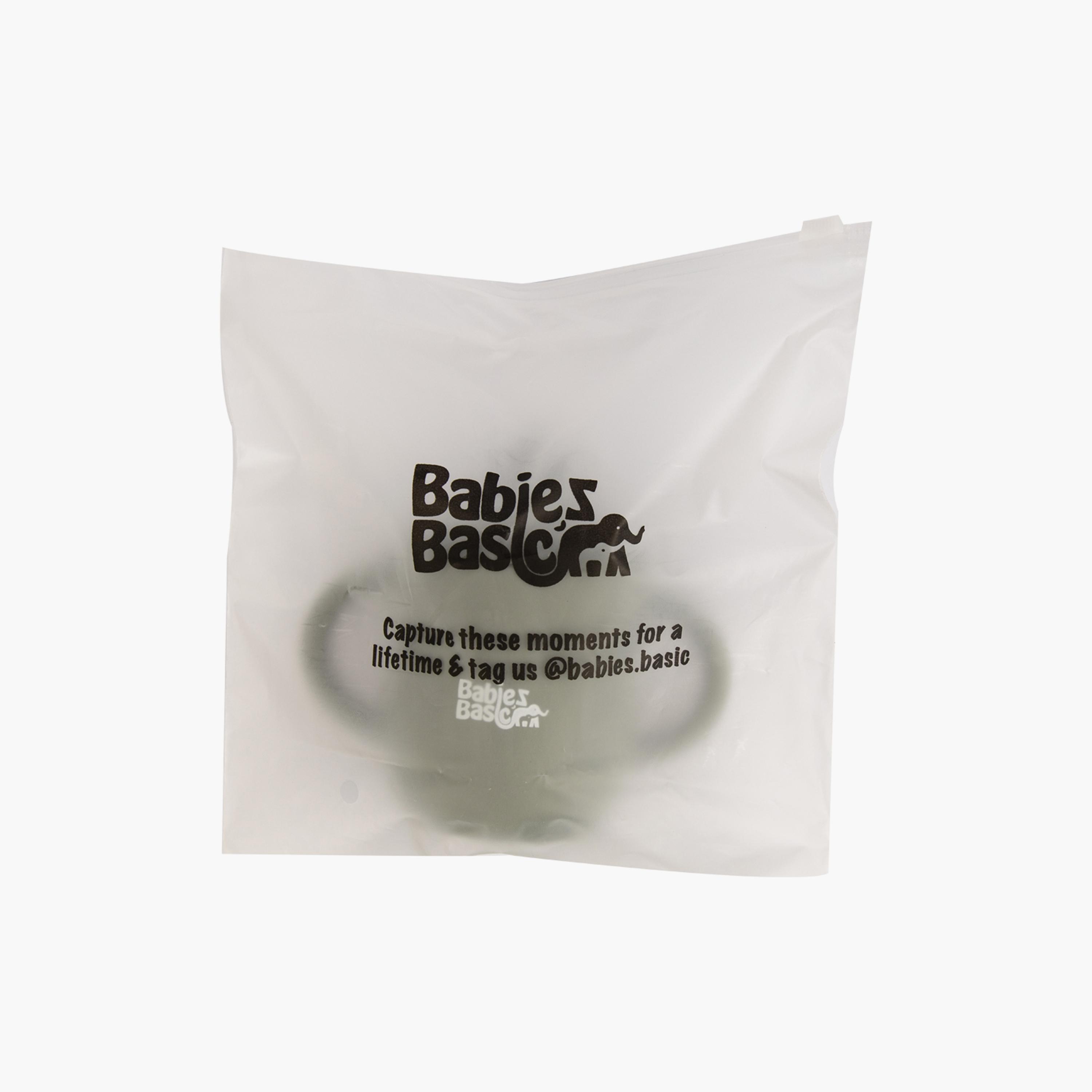 كوب تدريب سيليكون للمرحلة 1 مع مقابض من بيبيز بيزيك-baby-feeding-mealtimeessentials-image-6