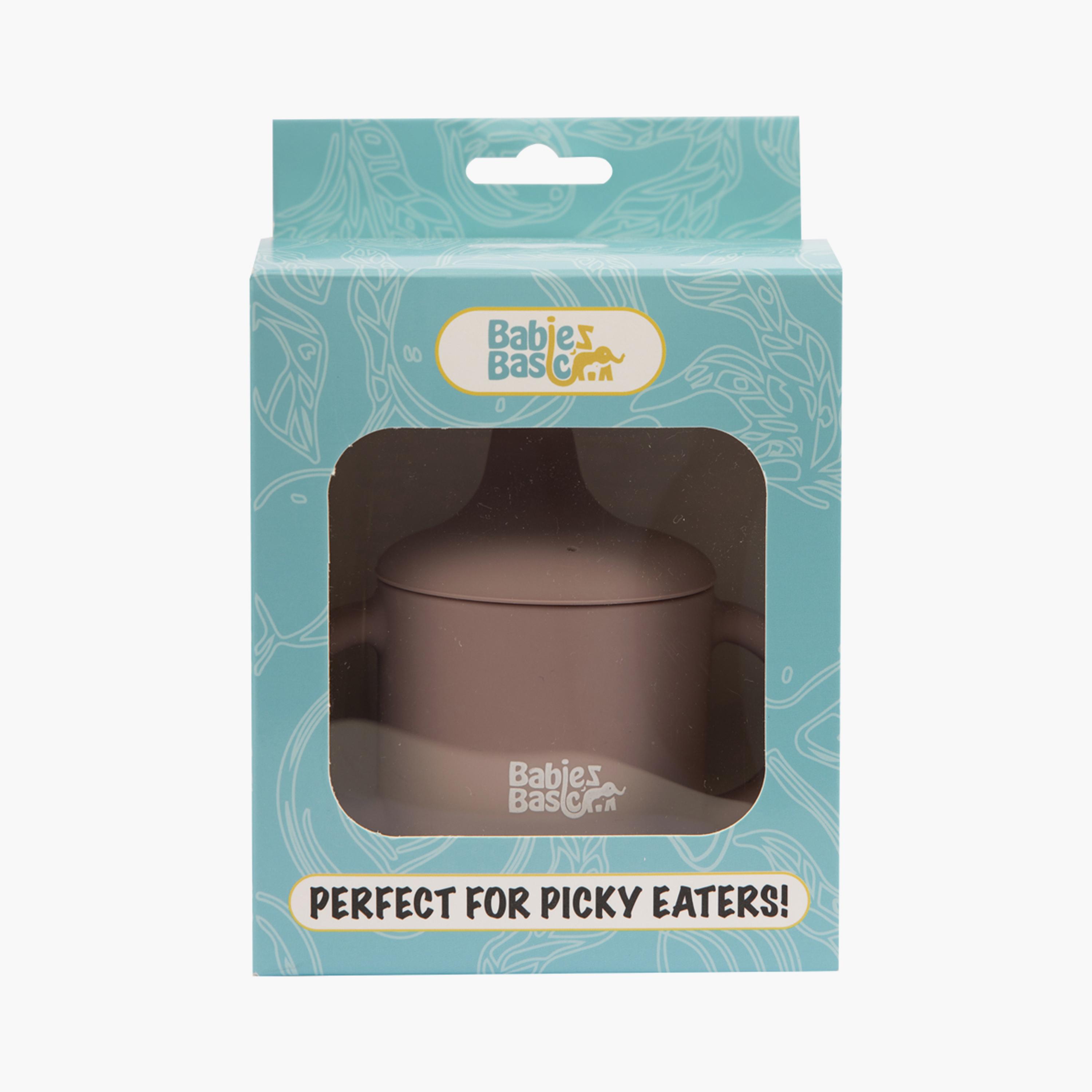 Babies Basic Stage 1 Silicone Trainer Cup with Handles-baby-feeding-mealtimeessentials-image-5