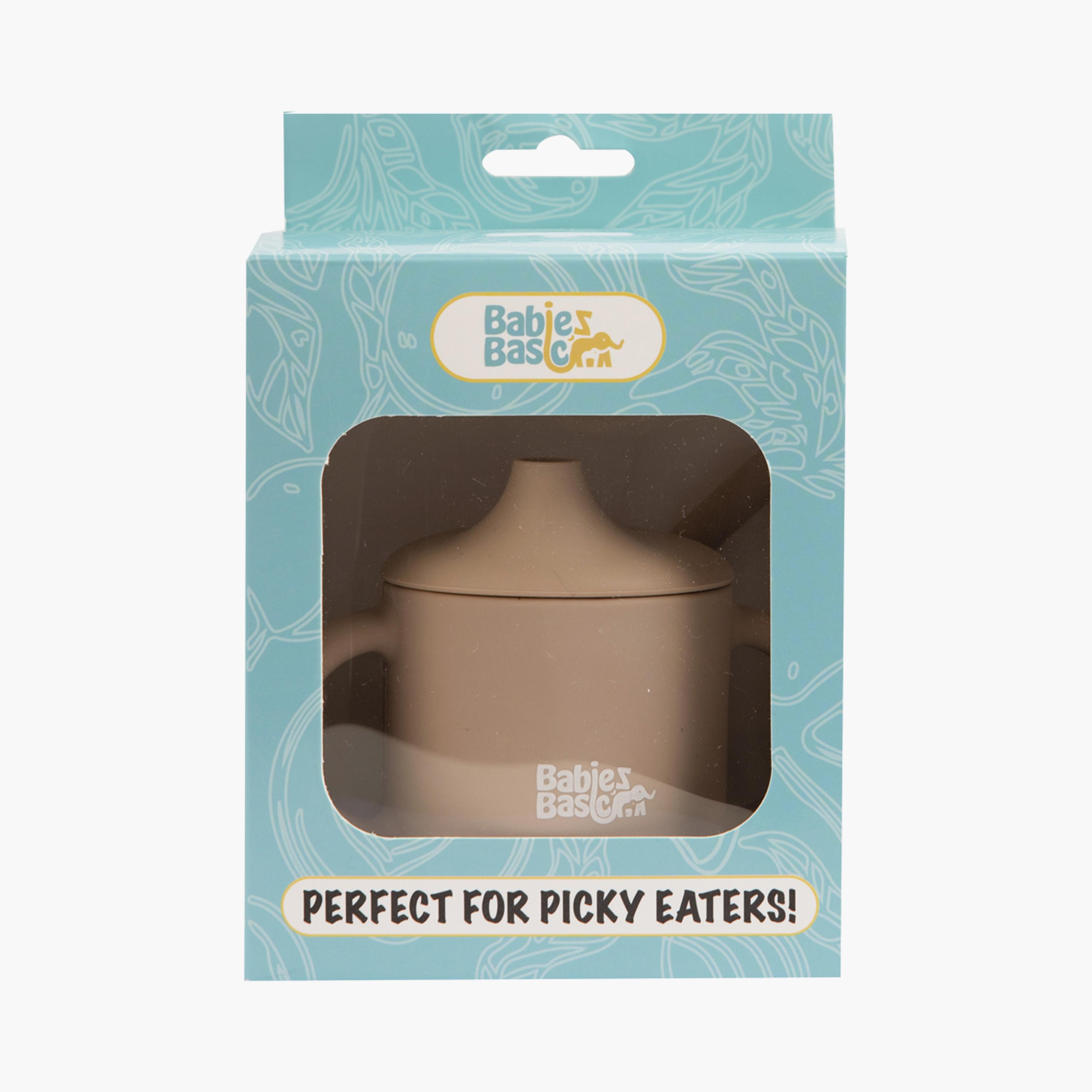 Babies Basic Stage 2 Silicone Trainer Cup with Handles-baby-feeding-mealtimeessentials-image-5