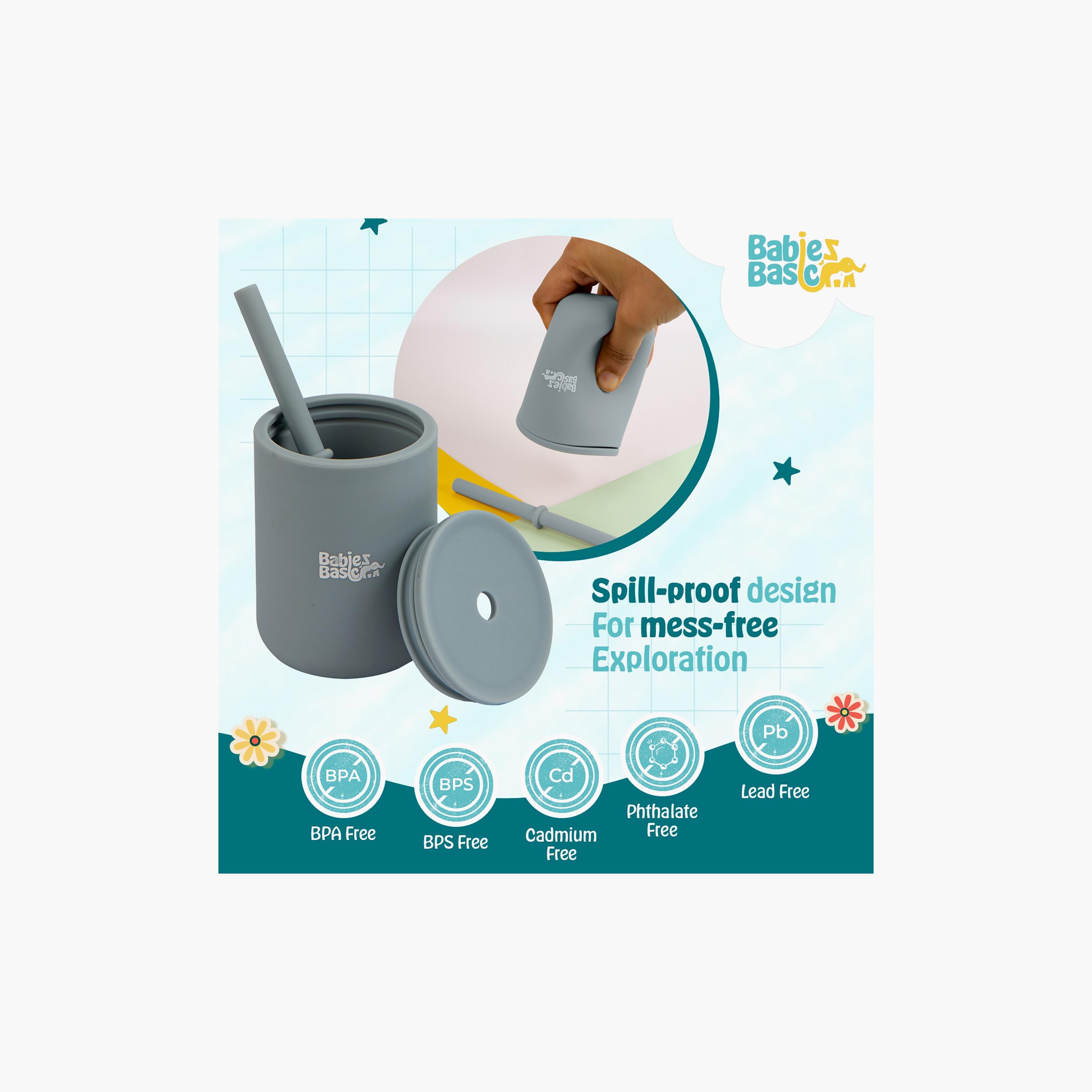 Babies Basic Stage 3 Silicone Cup-baby-feeding-mealtimeessentials-image-3
