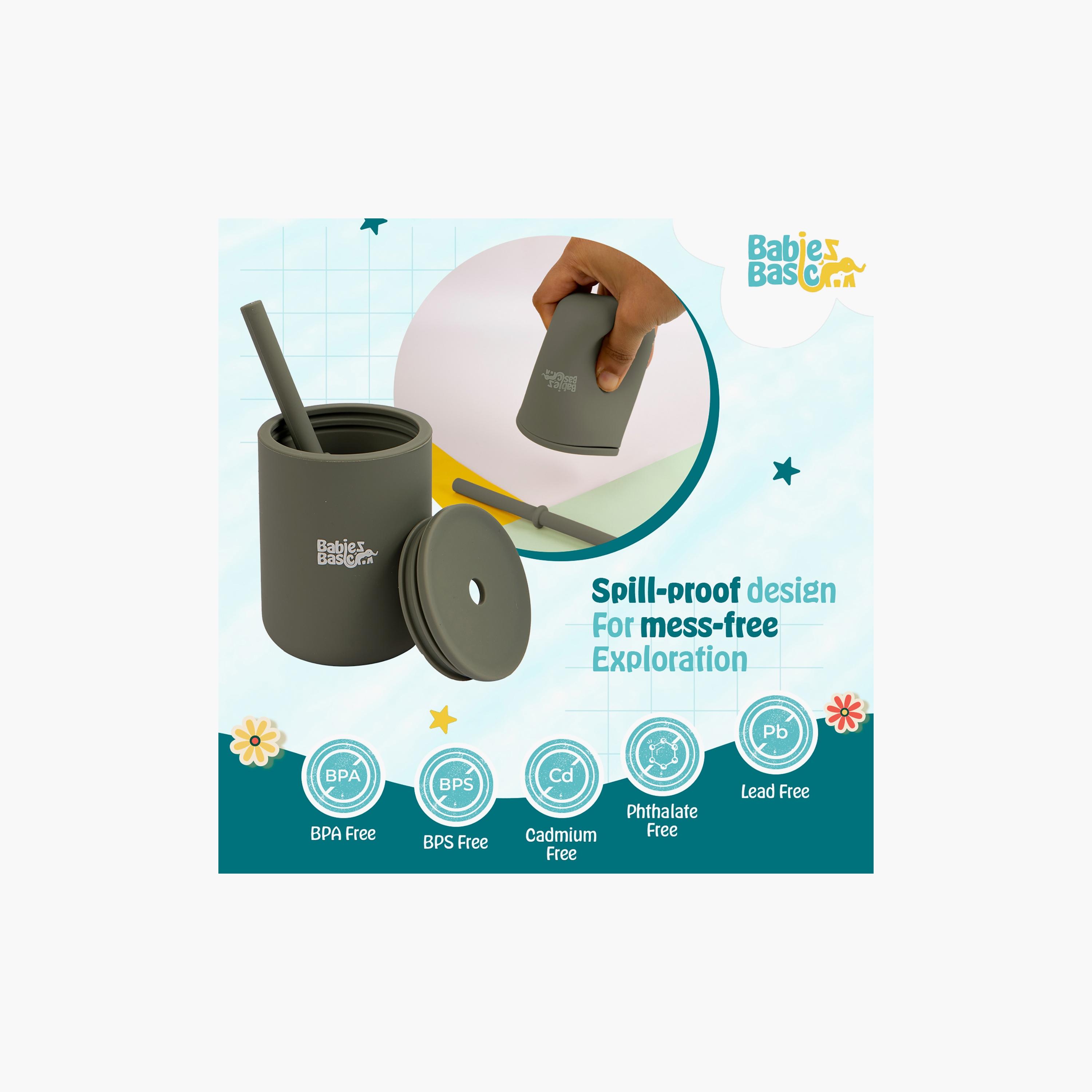 Babies Basic Stage 3 Silicone Cup-baby-feeding-mealtimeessentials-image-3