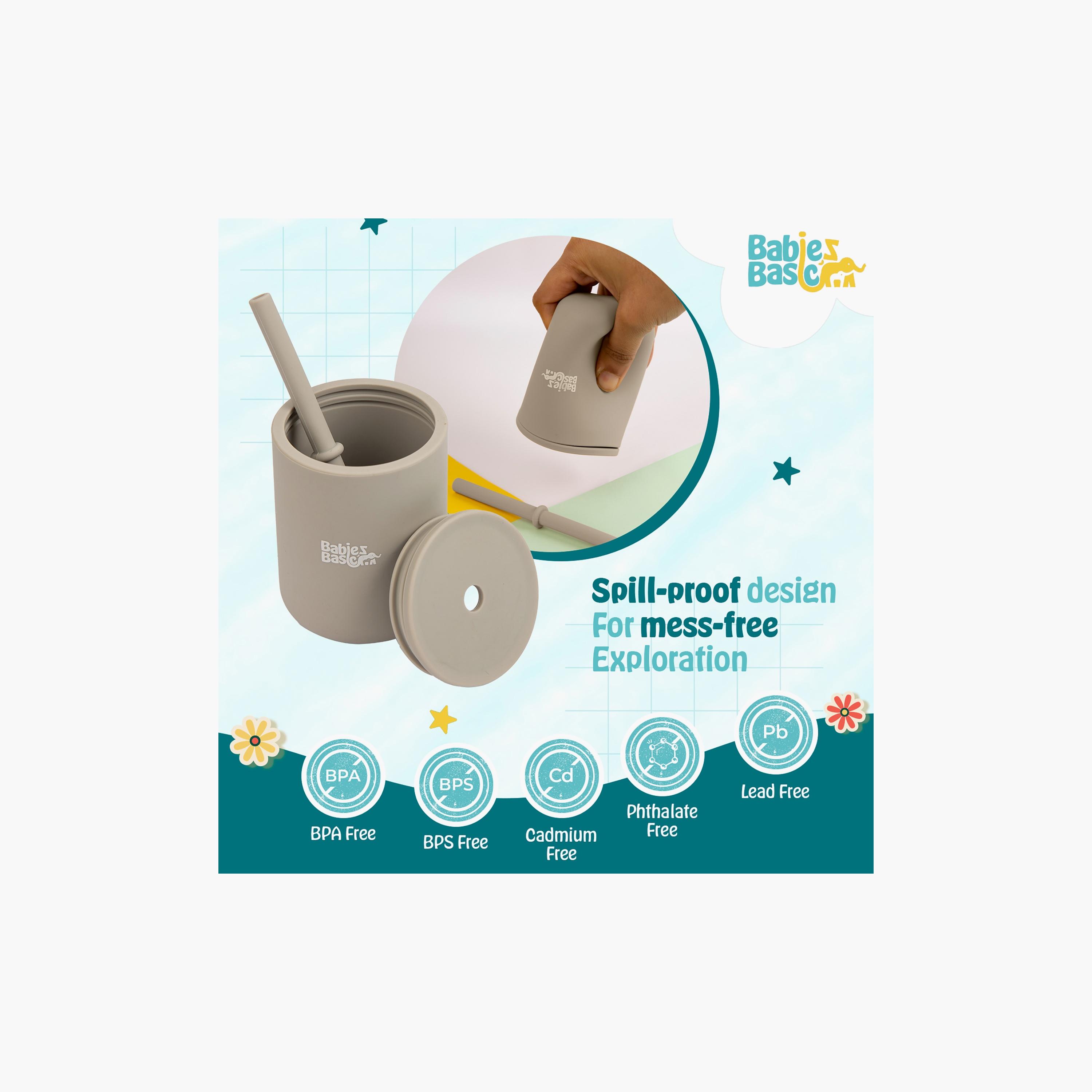 Babies Basic Stage 3 Silicone Cup-baby-feeding-mealtimeessentials-image-3