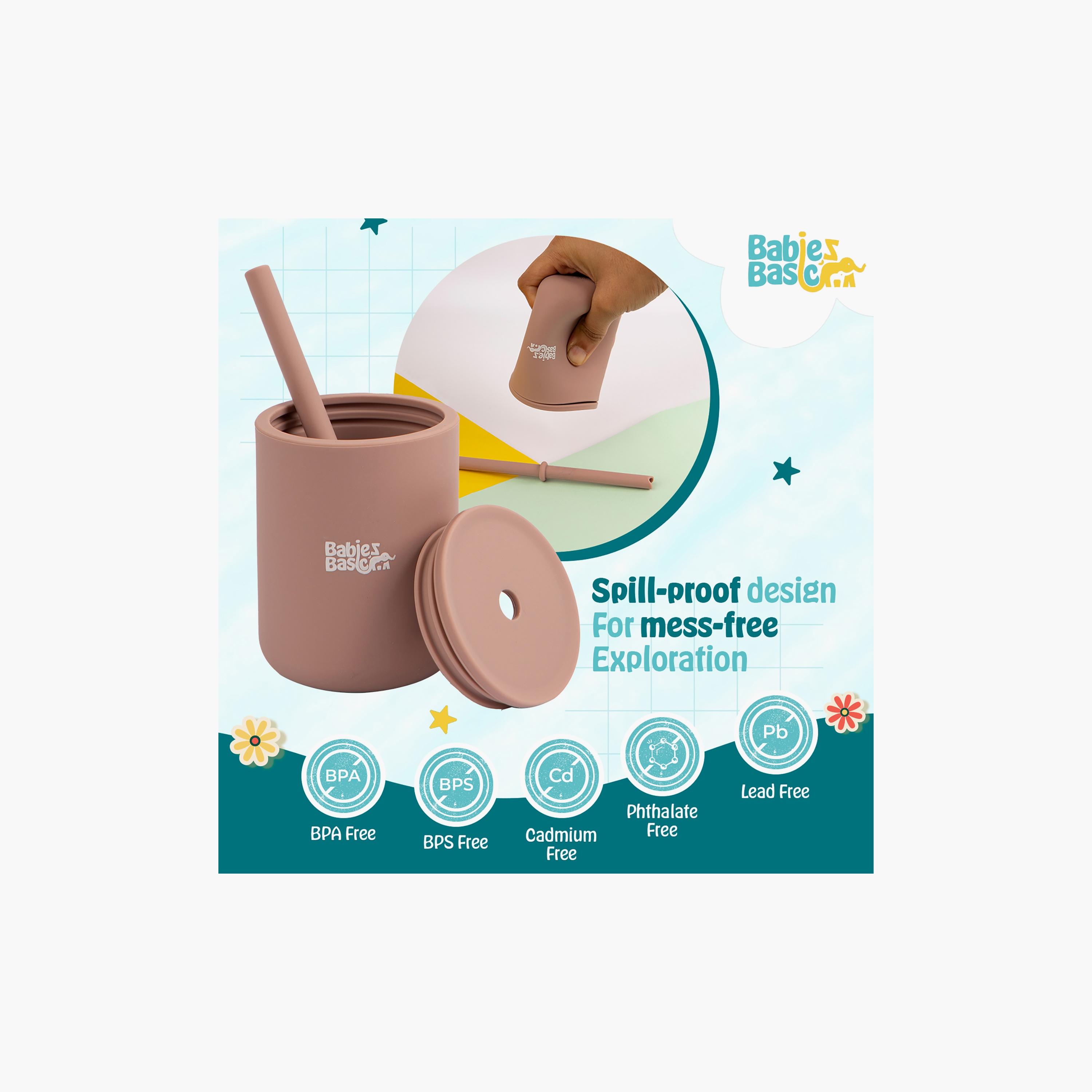 Babies Basic Stage 3 Silicone Cup-baby-feeding-mealtimeessentials-image-3