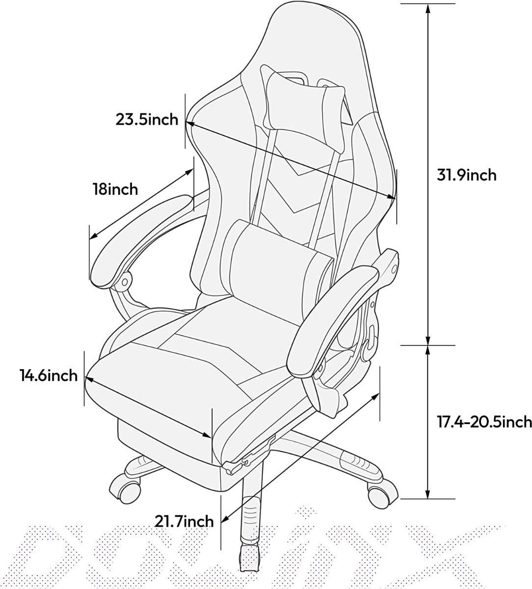 Dowinx Ergonomic Gaming Chair-furniture-livingroom-gameroomfurniture-image-7