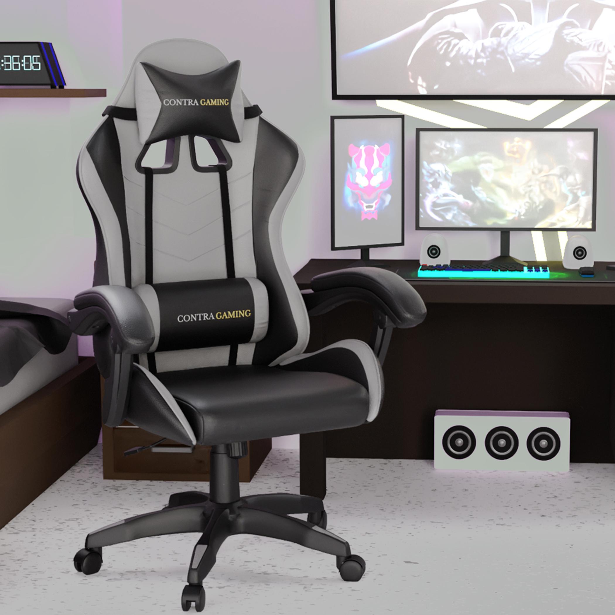 Leather Recliner Gaming Chair-furniture-livingroom-gameroomfurniture-image-5
