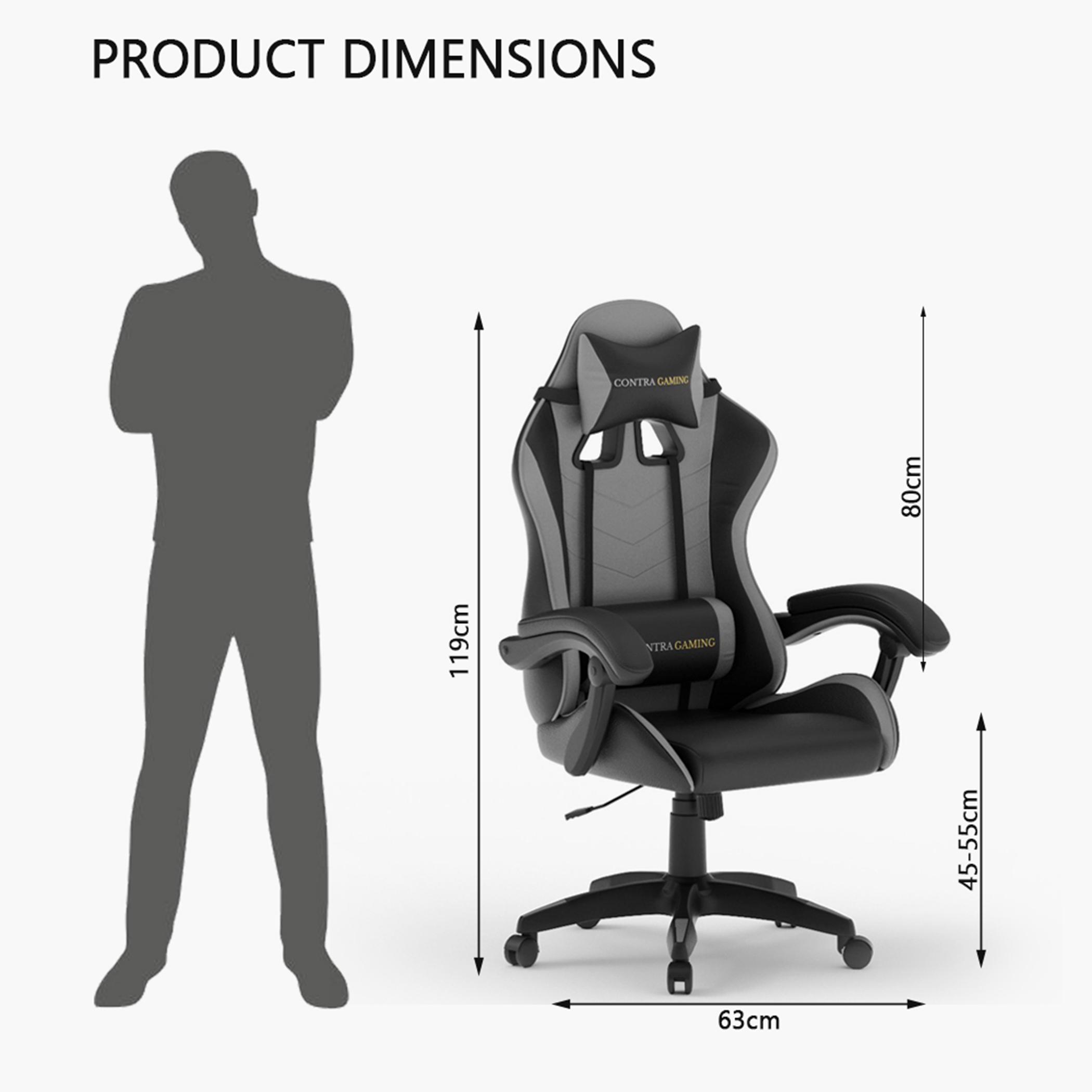 Leather Recliner Gaming Chair-furniture-livingroom-gameroomfurniture-image-6