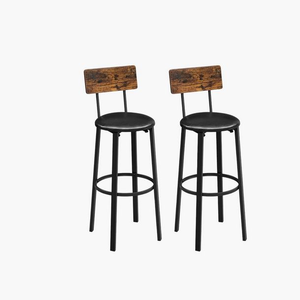 Bar Chair with Footrest - Set of 2-furniture-diningroom-barfurniture-image-1