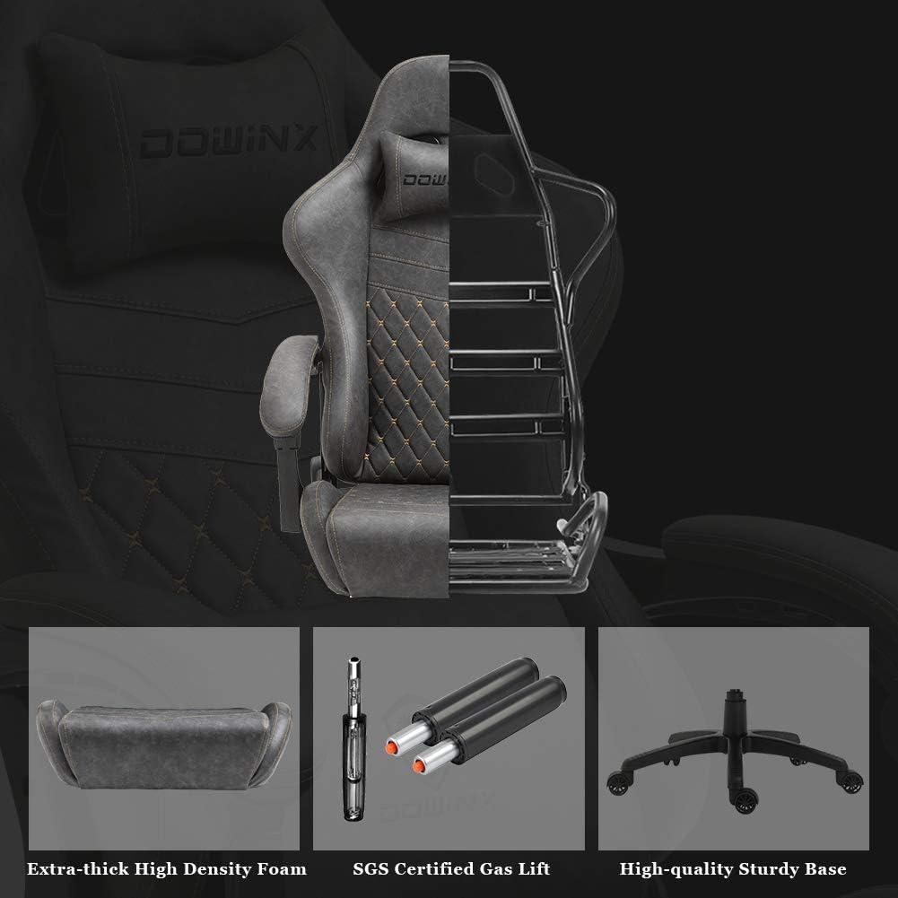 Gaming Chair with Massage Lumbar Support-furniture-livingroom-gameroomfurniture-image-4