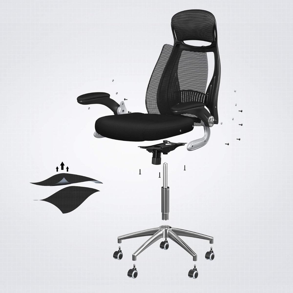 High Back Swivel Office Chair-furniture-livingroom-gameroomfurniture-image-11