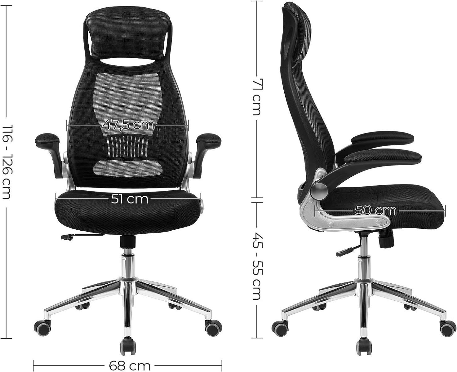 High Back Swivel Office Chair-furniture-livingroom-gameroomfurniture-image-5