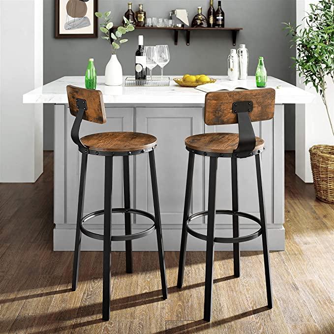 كراسي بار قطعتين بنمط عتيق من ماهماي--furniture-diningroom-barfurniture-image-2