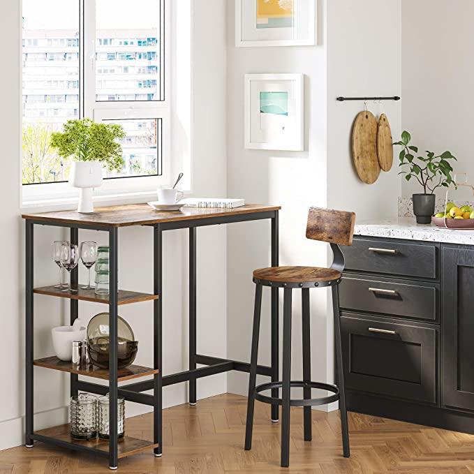 كراسي بار قطعتين بنمط عتيق من ماهماي--furniture-diningroom-barfurniture-image-4