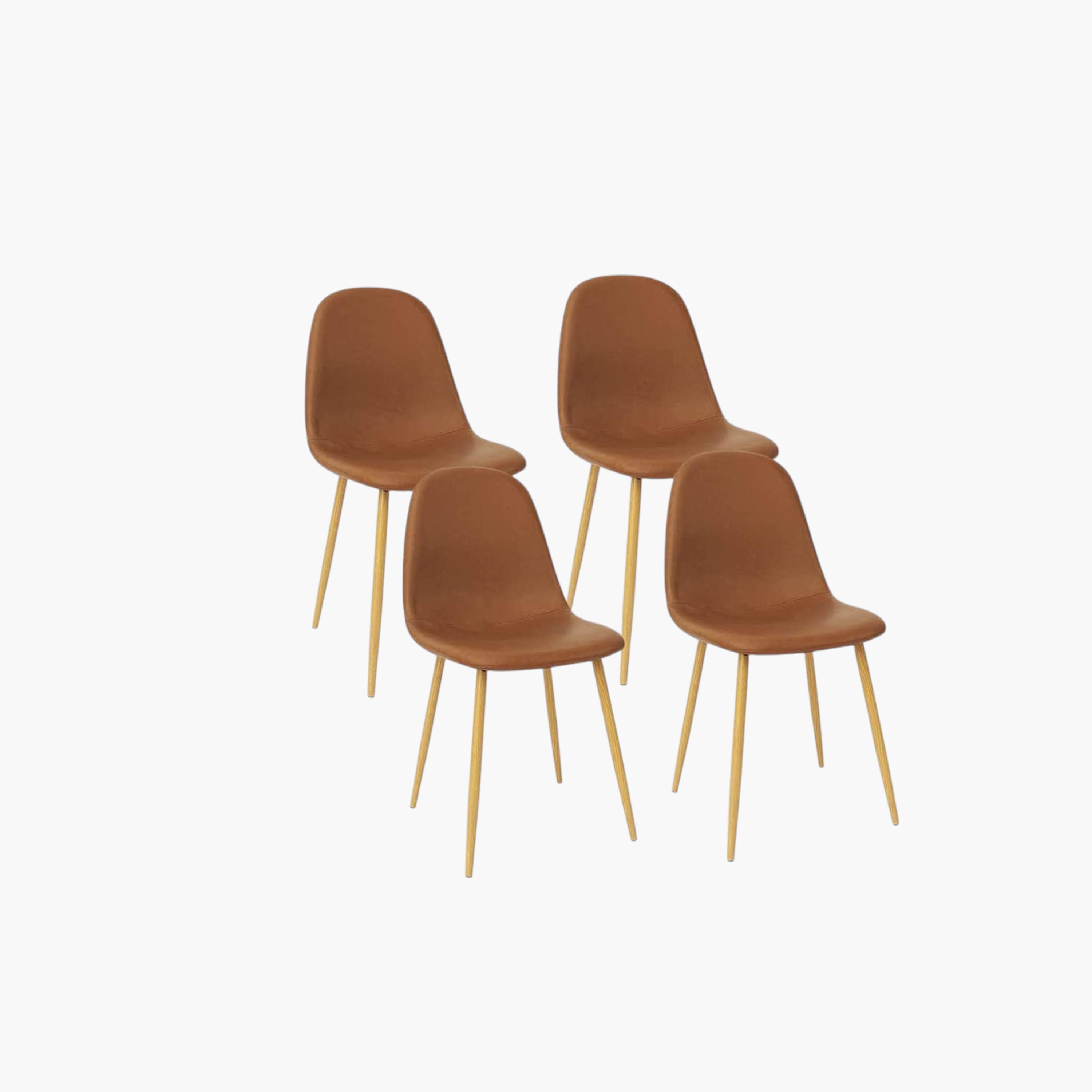 Armless Dining Chair - Set of 4-furniture-diningroom-chairsandbenches-image-1