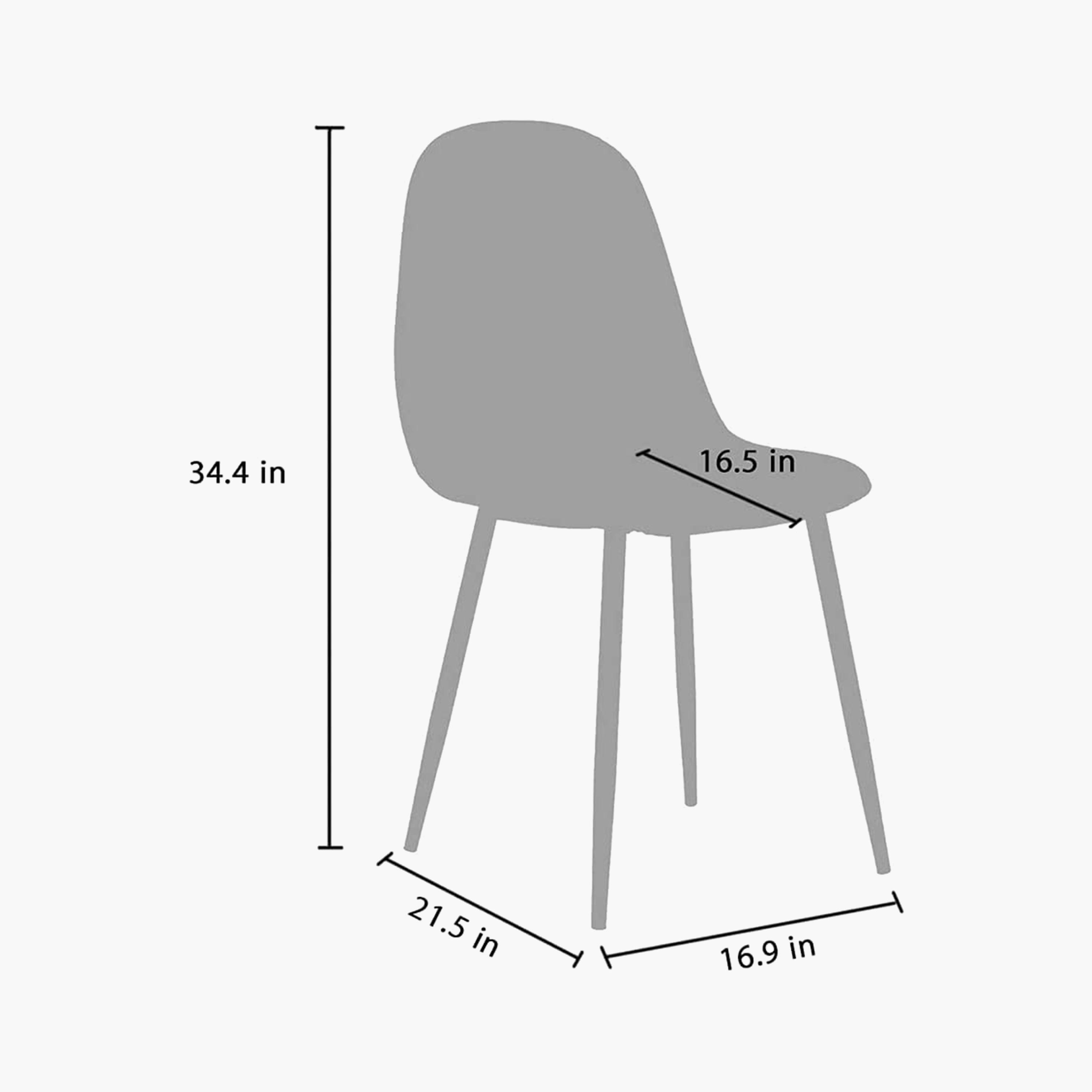 Armless Dining Chair - Set of 4-furniture-diningroom-chairsandbenches-image-6