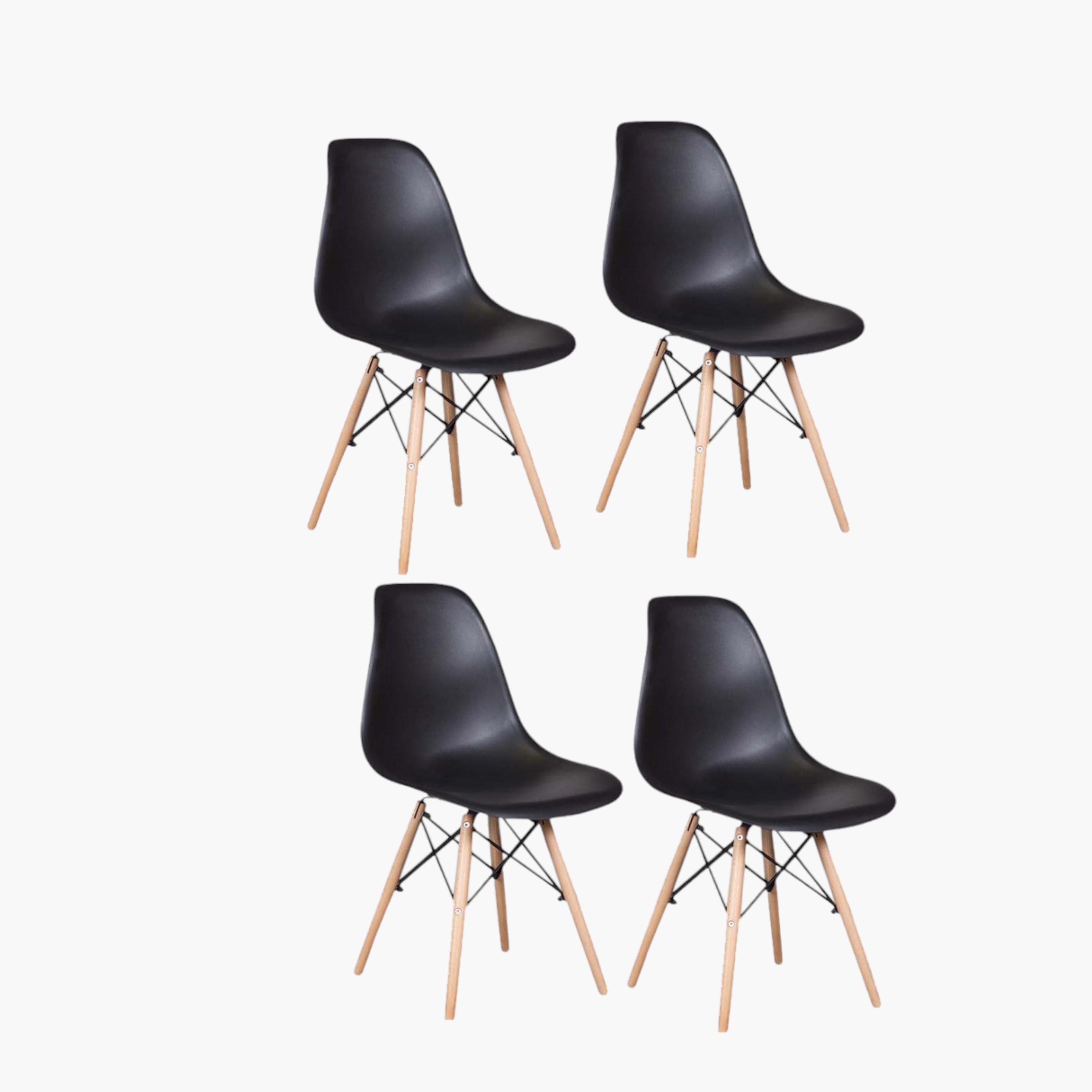 Ultimate Eames Style Armless Dining Chair - Set of 4-furniture-diningroom-chairsandbenches-image-1