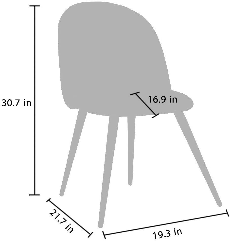 كراسي سُفرة مخملية دون مساند ذراعين قطعتين من ماهماي-furniture-diningroom-chairsandbenches-image-10