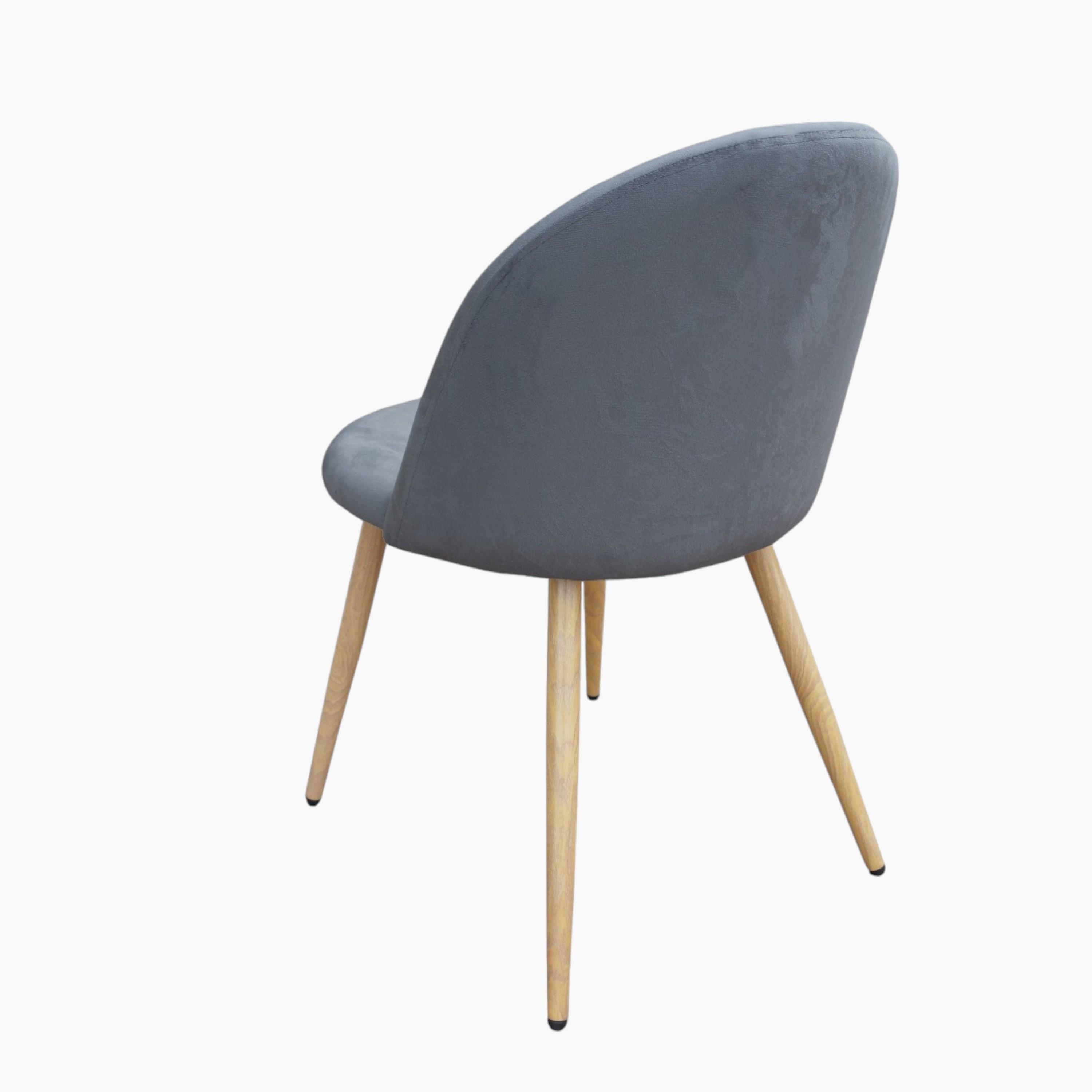 كراسي سُفرة مخملية دون مساند ذراعين قطعتين من ماهماي-furniture-diningroom-chairsandbenches-image-7
