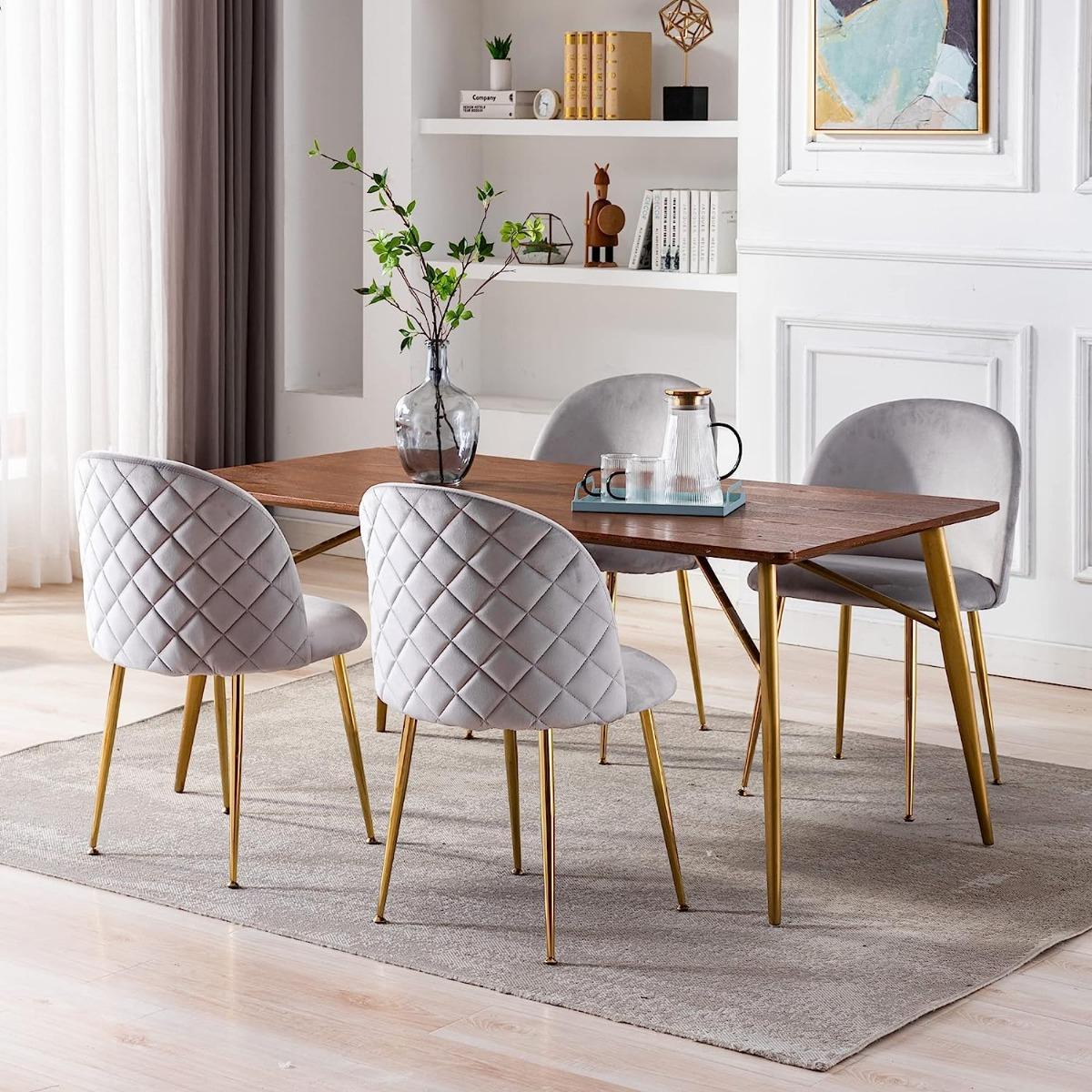 Velvet Armless Dining Chair-furniture-diningroom-chairsandbenches-image-7