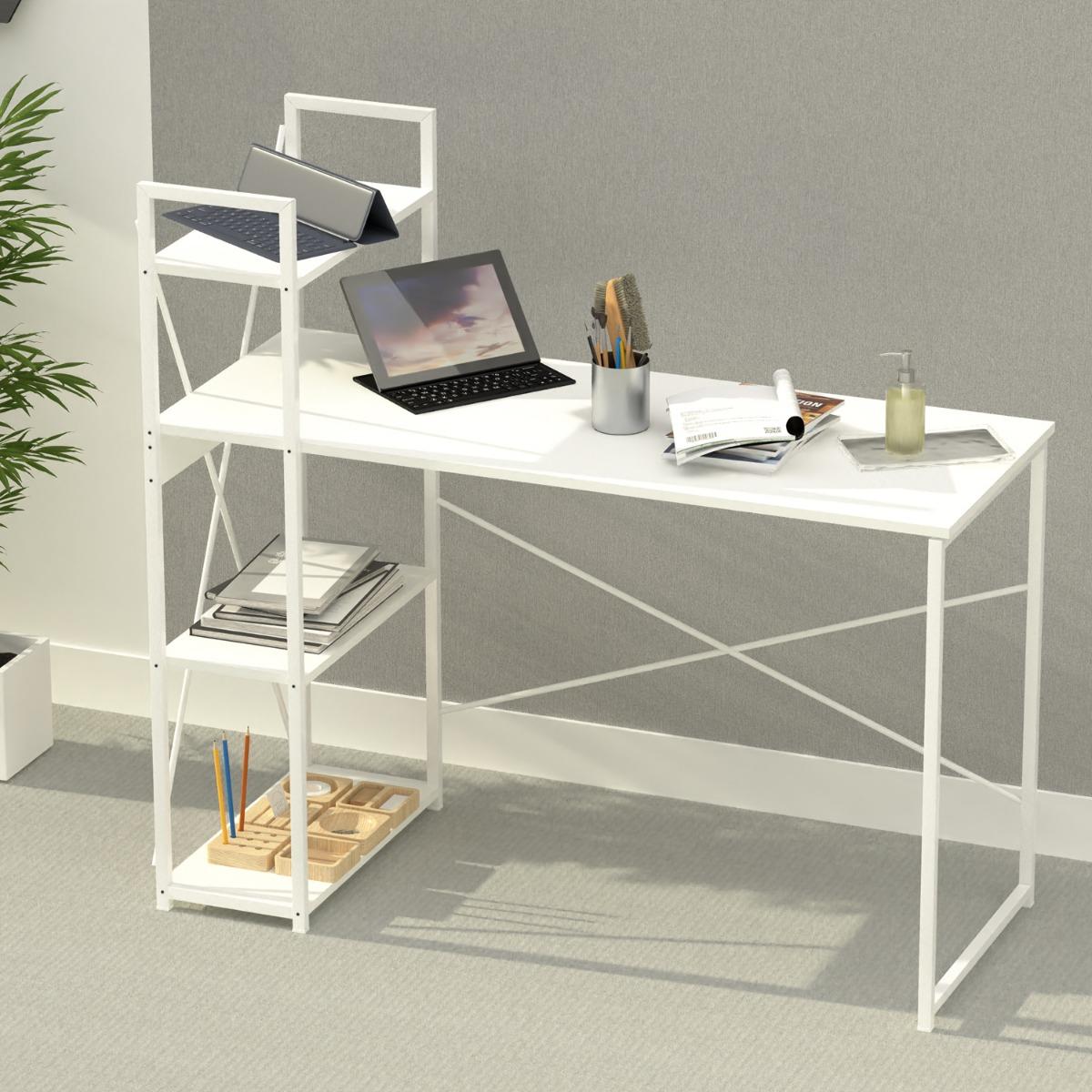 Rectangular 4-Tier Desk - 110x48x120 cm-furniture-livingroom-consoletablesandmirrors-image-1