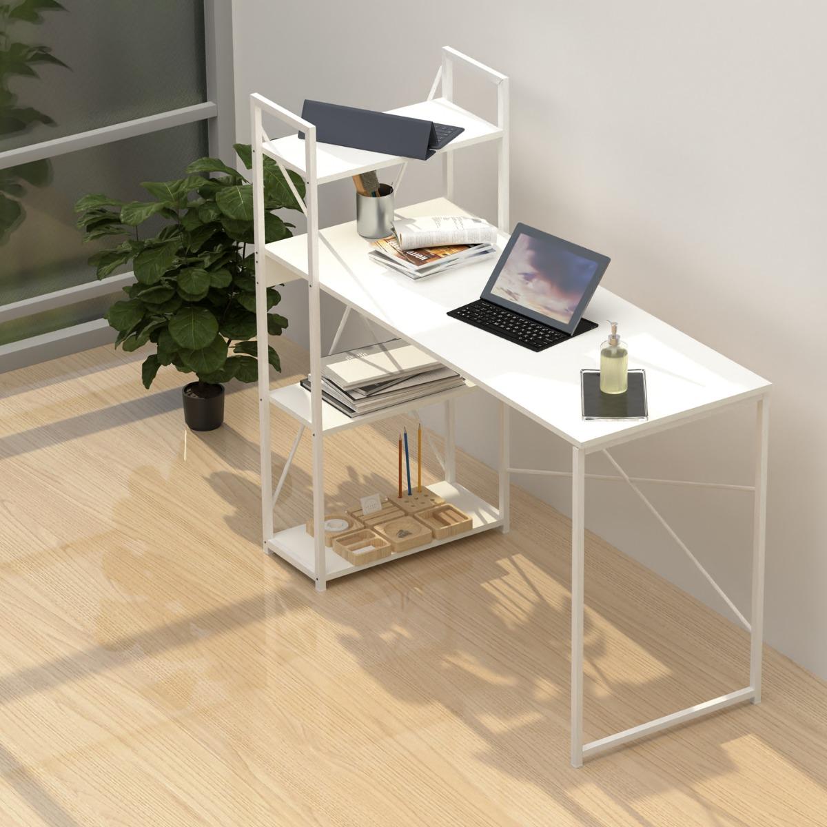 Rectangular 4-Tier Desk - 110x48x120 cm-furniture-livingroom-consoletablesandmirrors-image-3