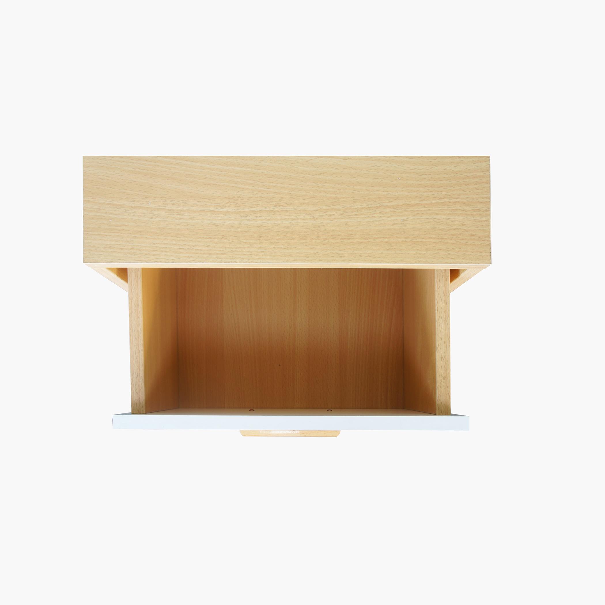 Wooden Top Side Table with Drawer-furniture-bedroom-nightstands-image-8