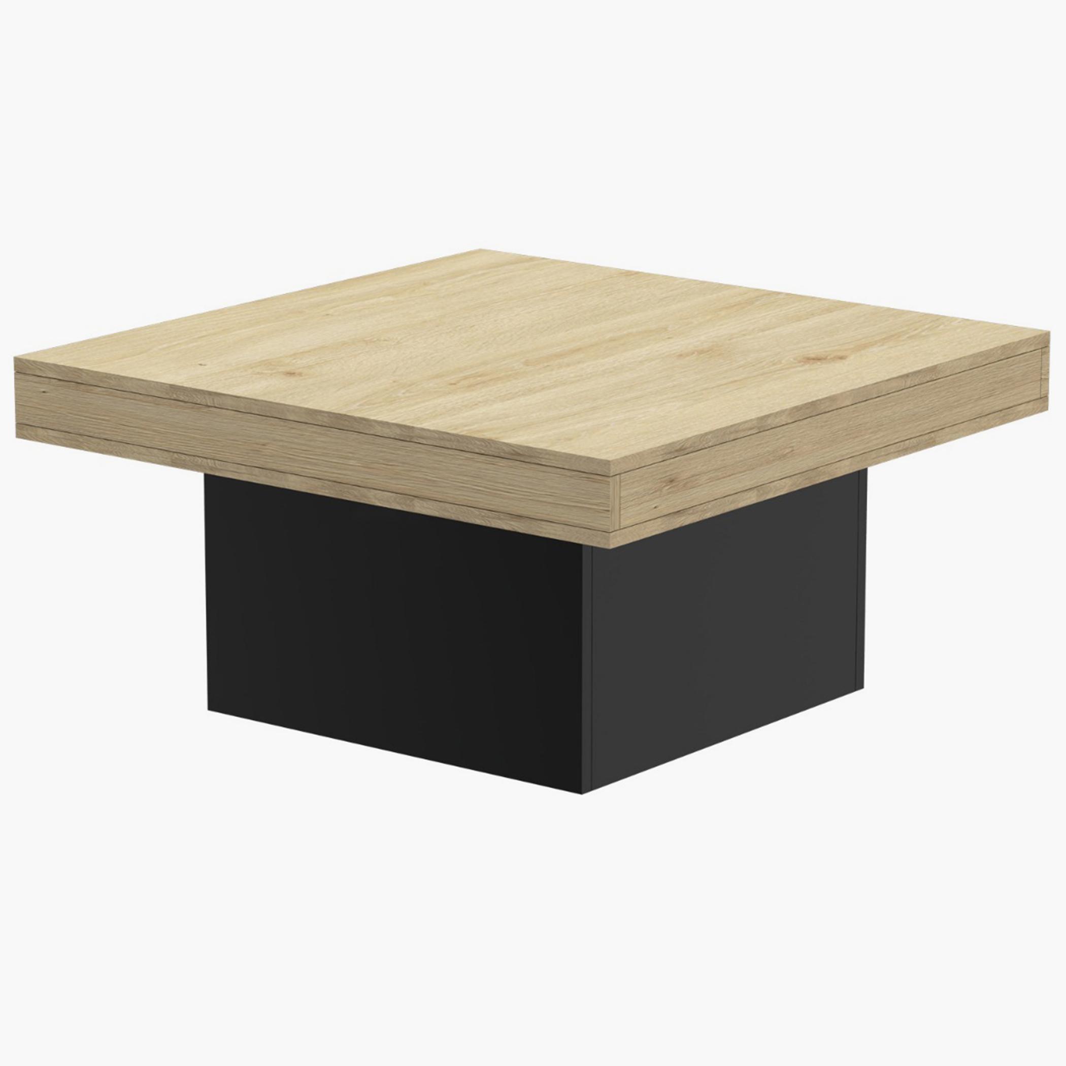 Modern Wooden Coffee Table - 90x90x45 cm-furniture-livingroom-coffeetables-image-1