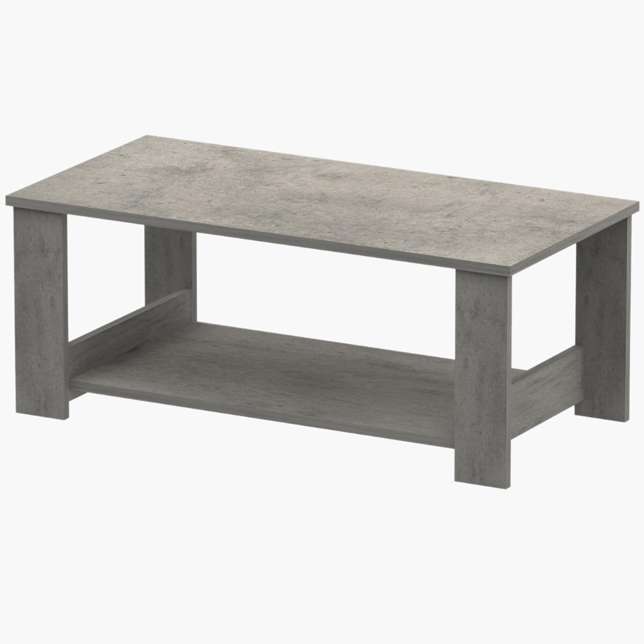 Wooden Top Coffee Table - 100x50x40 cm-furniture-livingroom-coffeetables-image-1