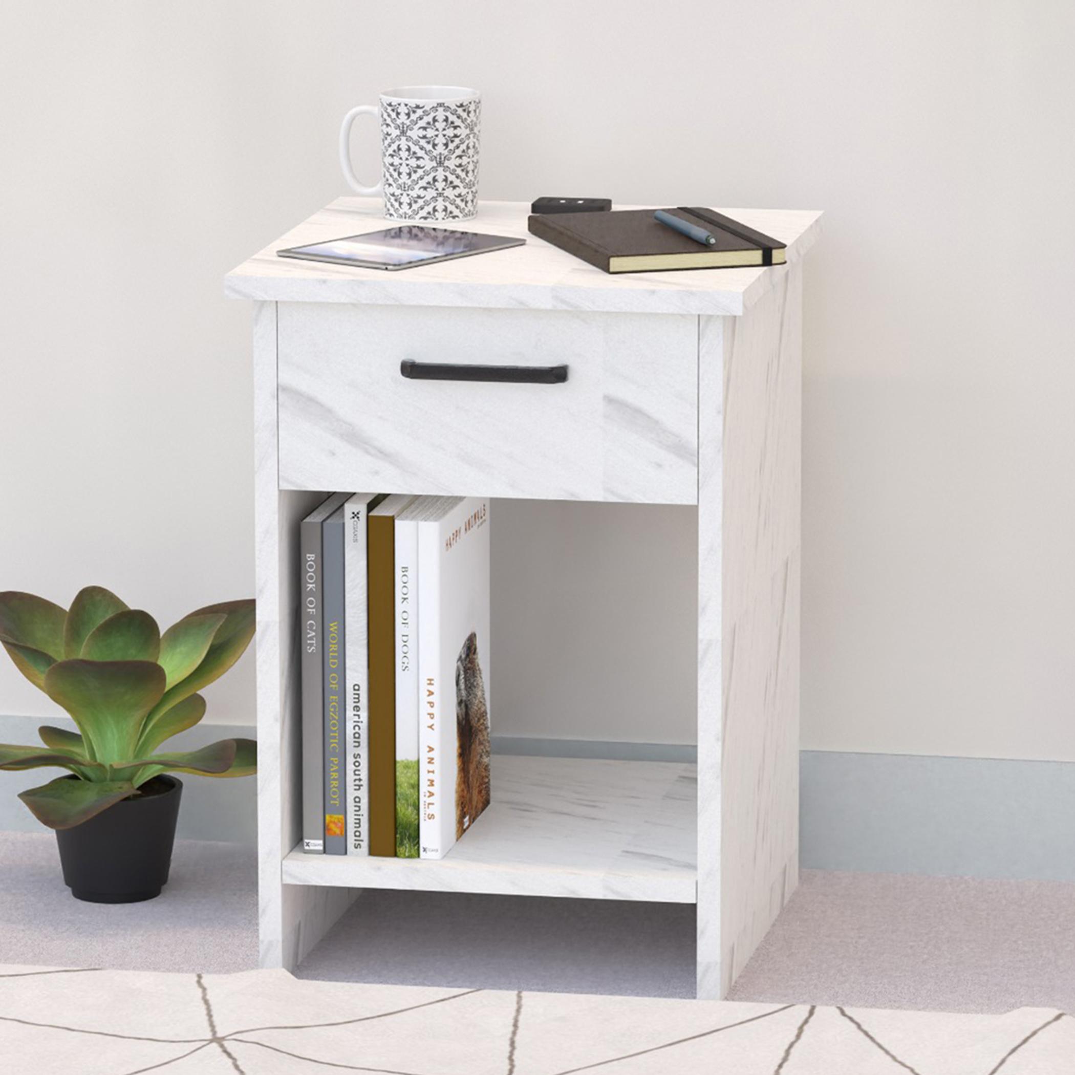 Modern Nightstand with USB Charger Port - 56x40x40 cm-furniture-bedroom-nightstands-image-4