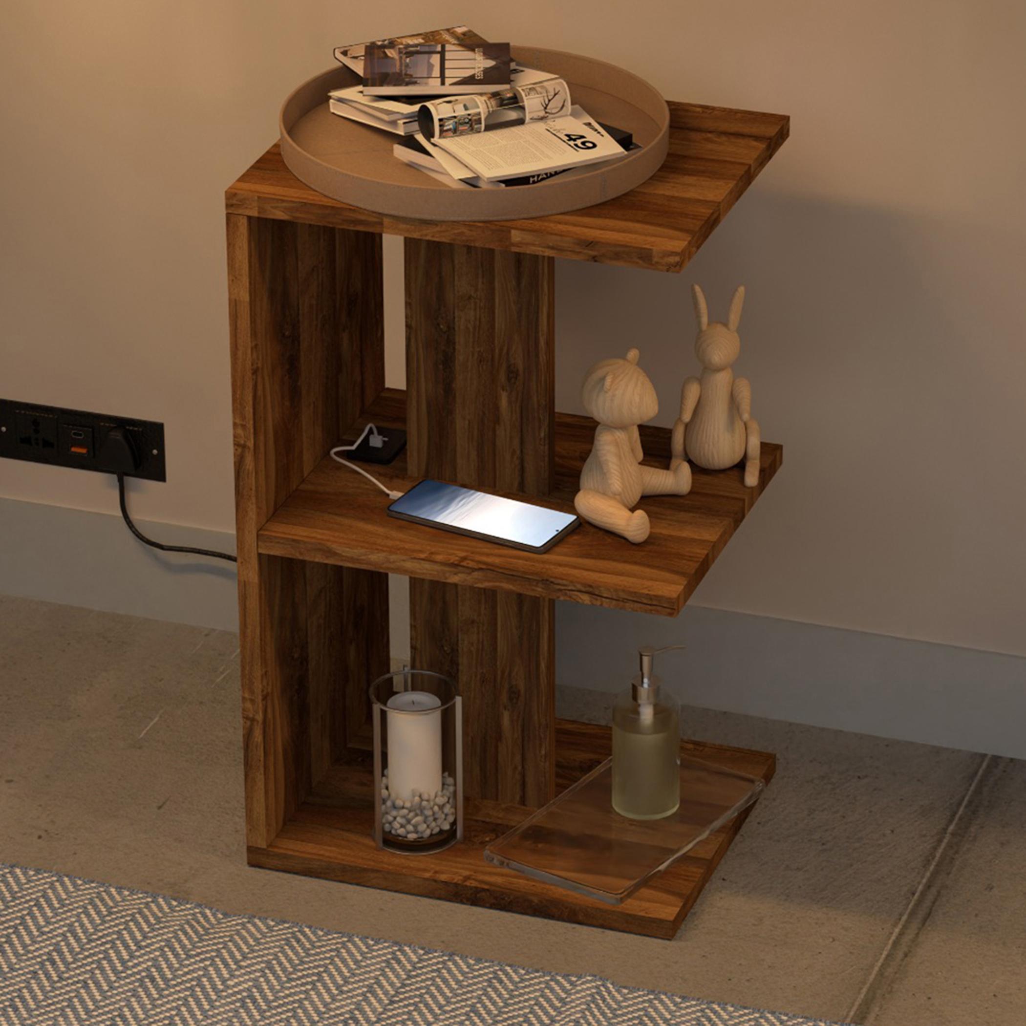 Modern E-Shape Night Stand - 30x38x62 cm-furniture-bedroom-nightstands-image-3
