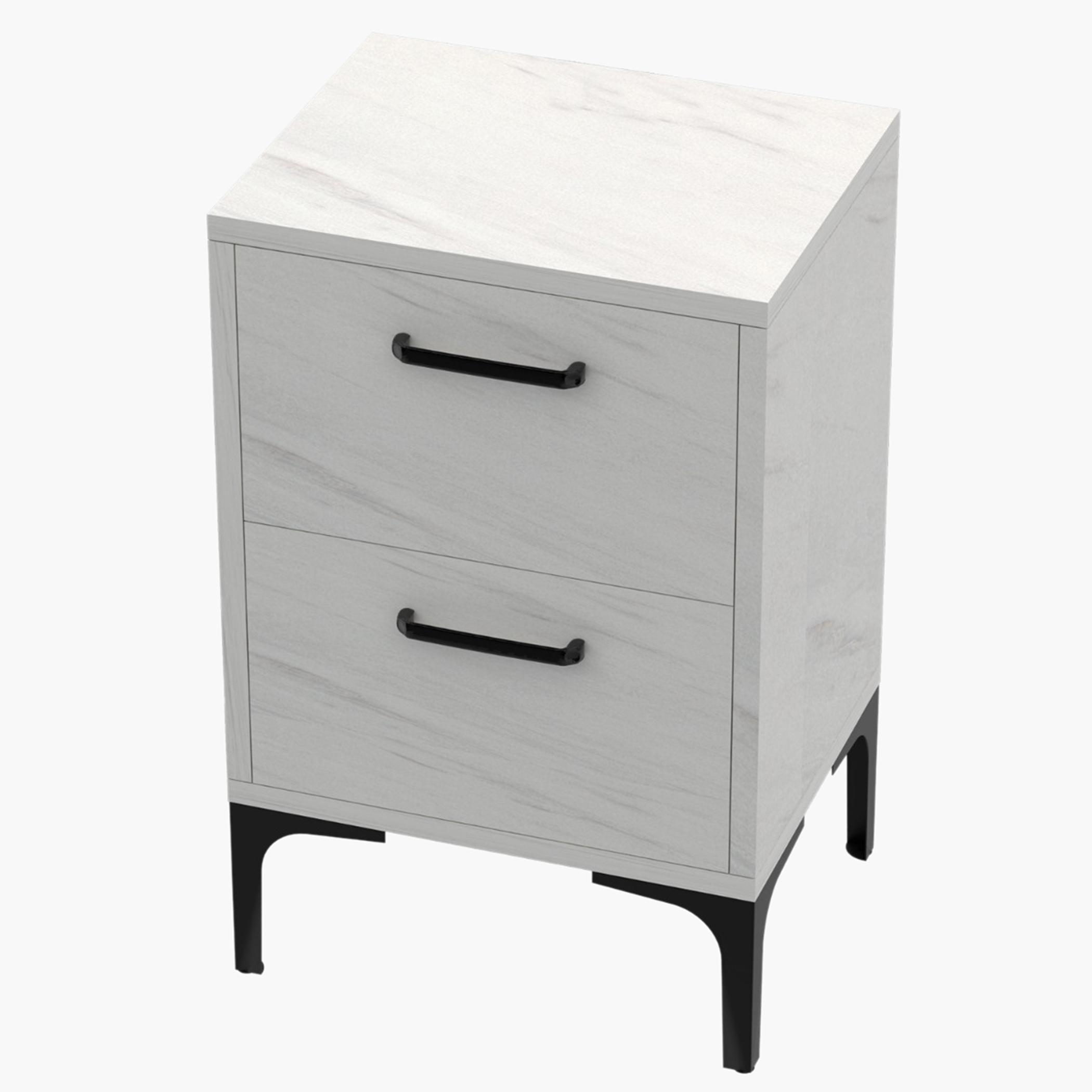 Modern Nightstand - 38x30x60 cm-furniture-bedroom-nightstands-image-1