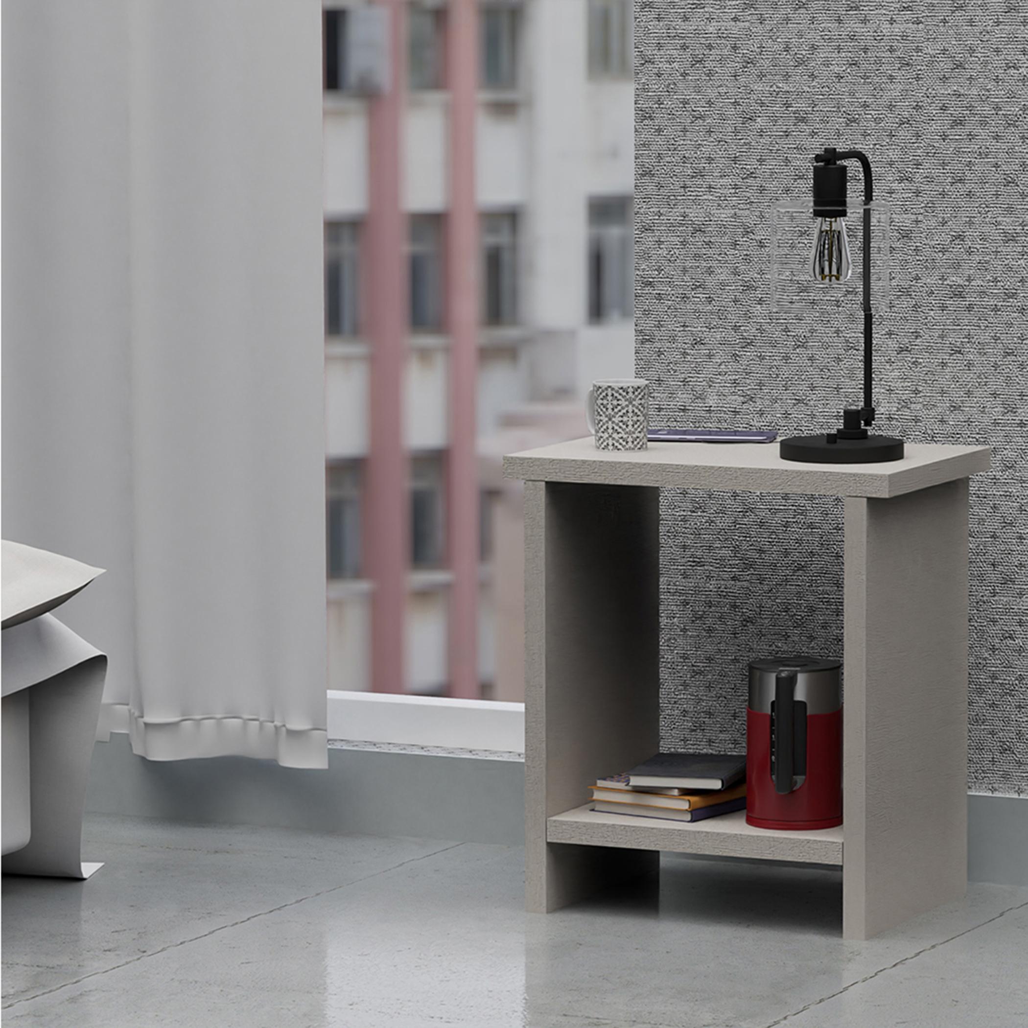 Modern Wooden Side Table - 45x30x50 cm-furniture-bedroom-nightstands-image-1