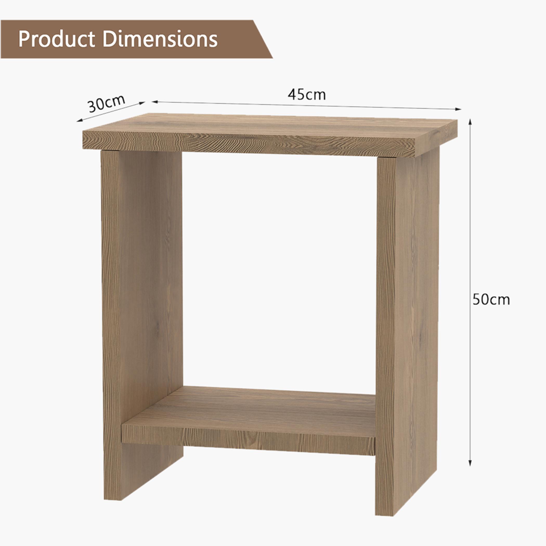 Wooden Nightstand - 45x30x50 cm-furniture-bedroom-nightstands-image-3